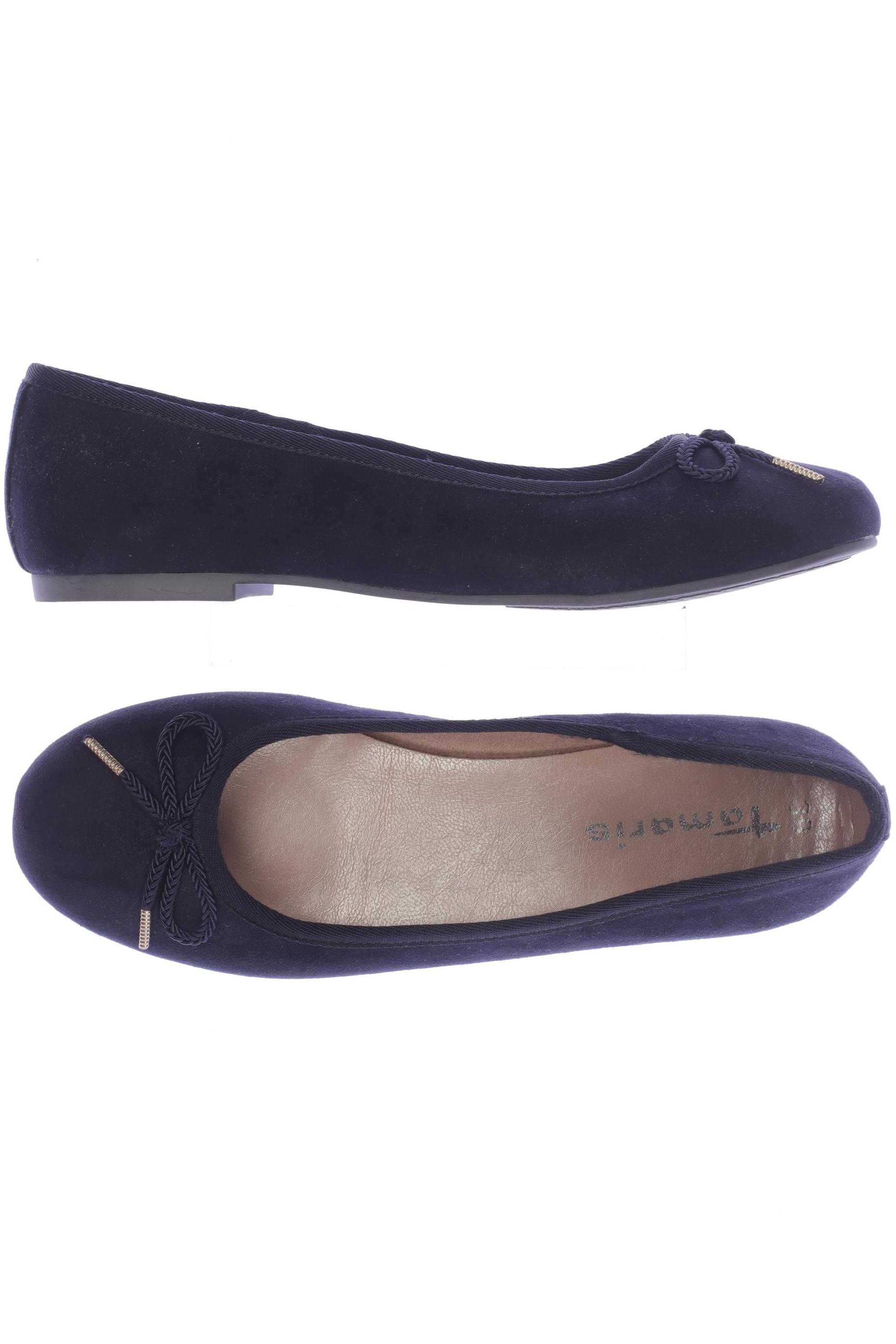 

Tamaris Damen Ballerinas, marineblau, Gr. 39