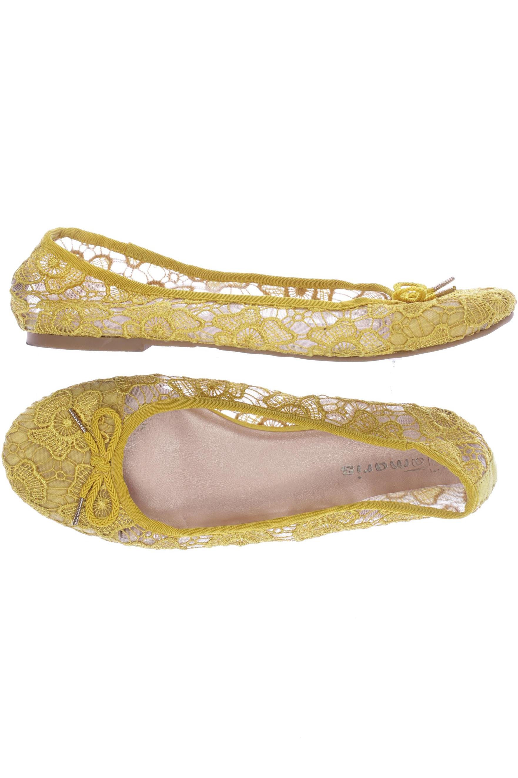 

Tamaris Damen Ballerinas, gelb, Gr. 42