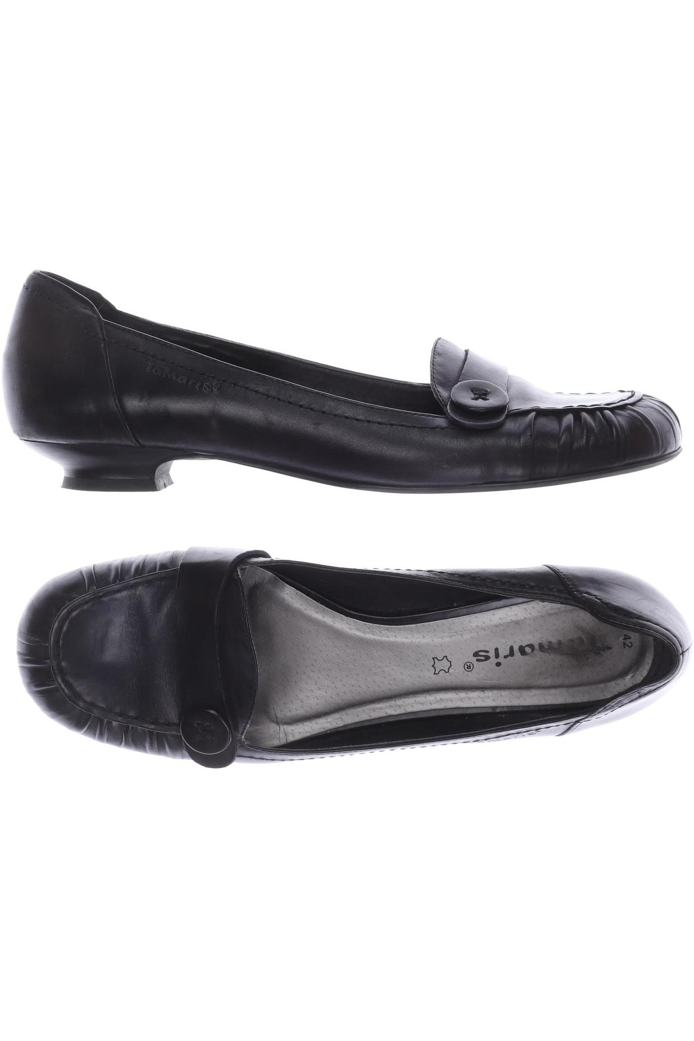 

Tamaris Damen Ballerinas, schwarz, Gr. 42