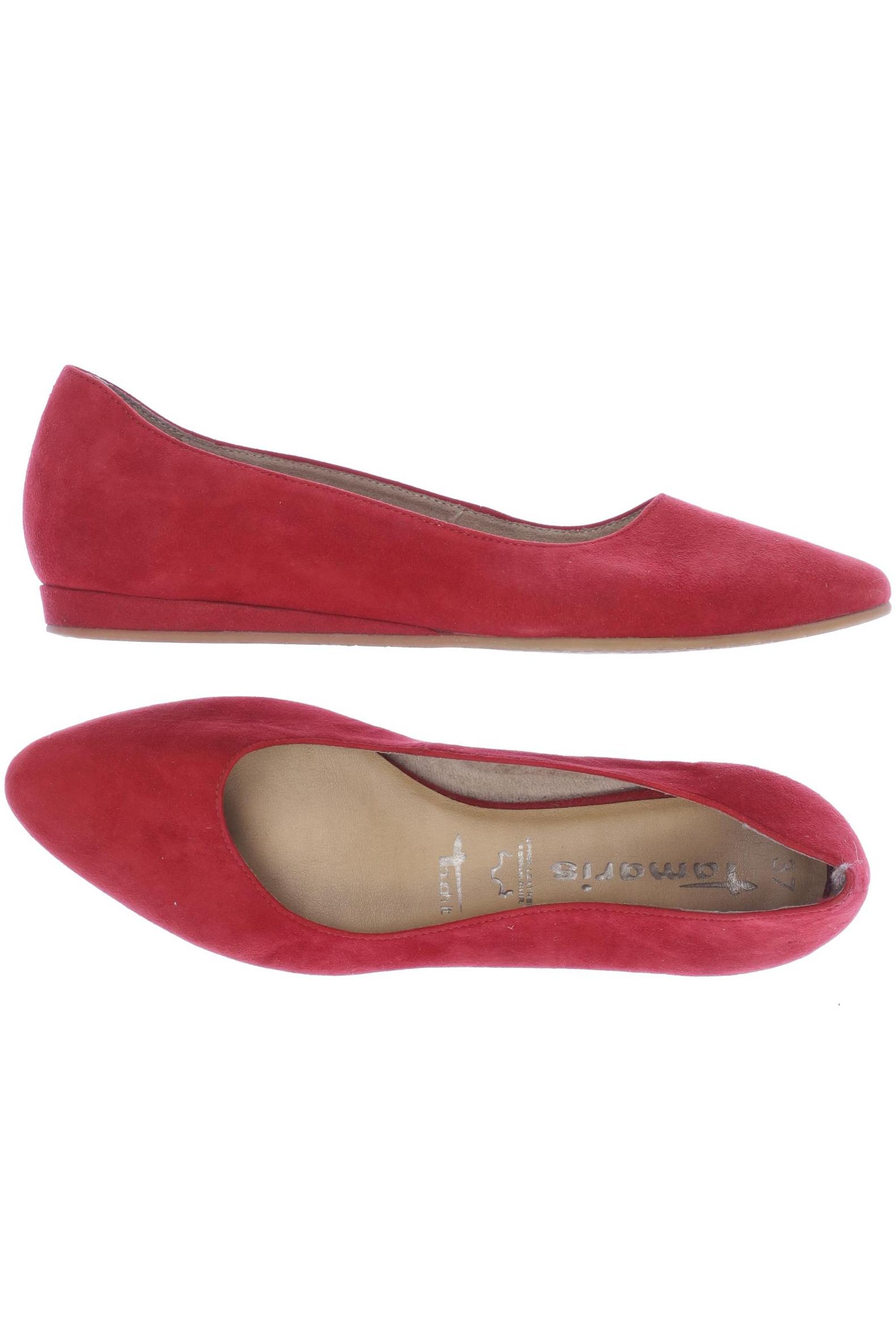 

Tamaris Damen Ballerinas, rot, Gr. 37