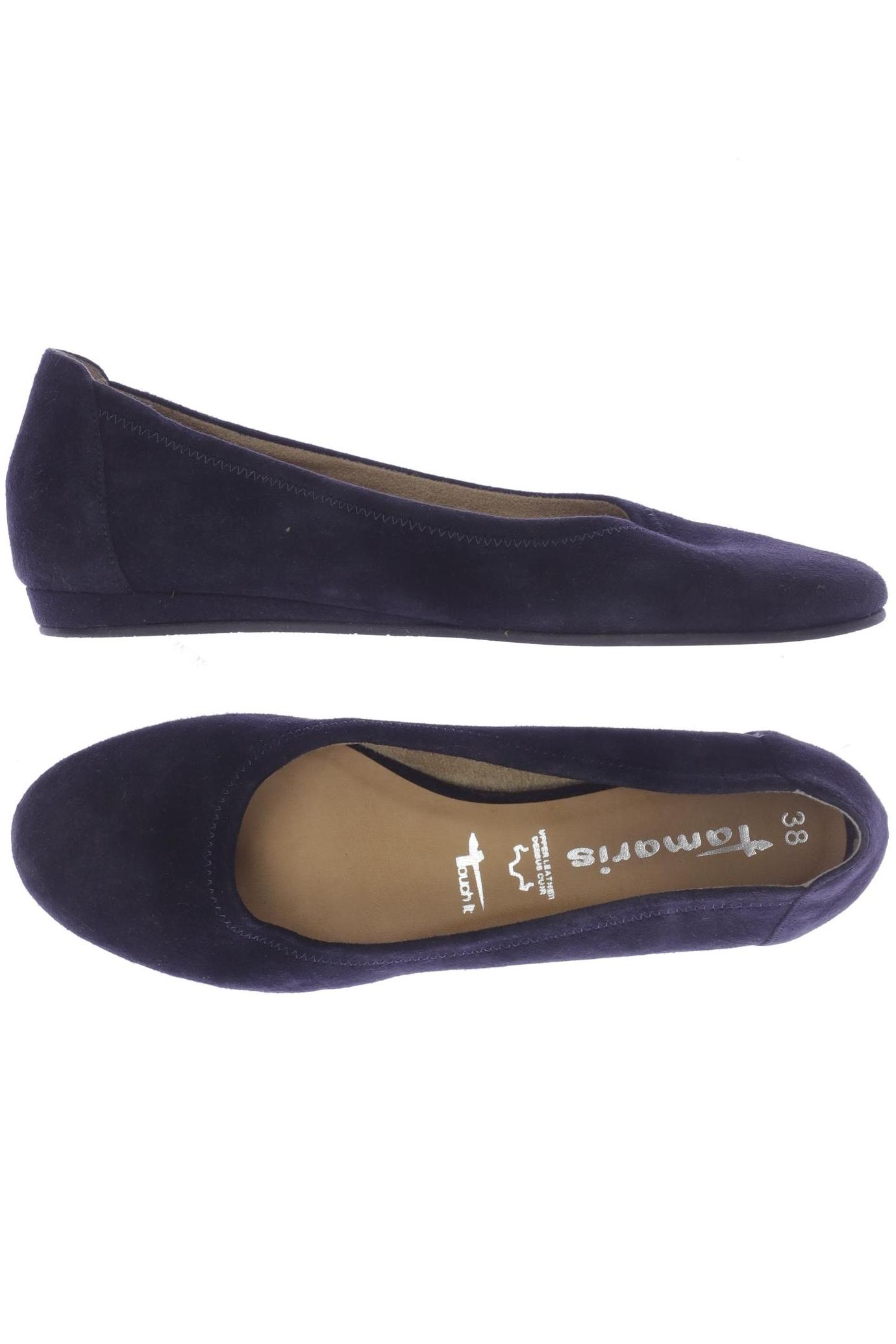 

Tamaris Damen Ballerinas, marineblau, Gr. 38