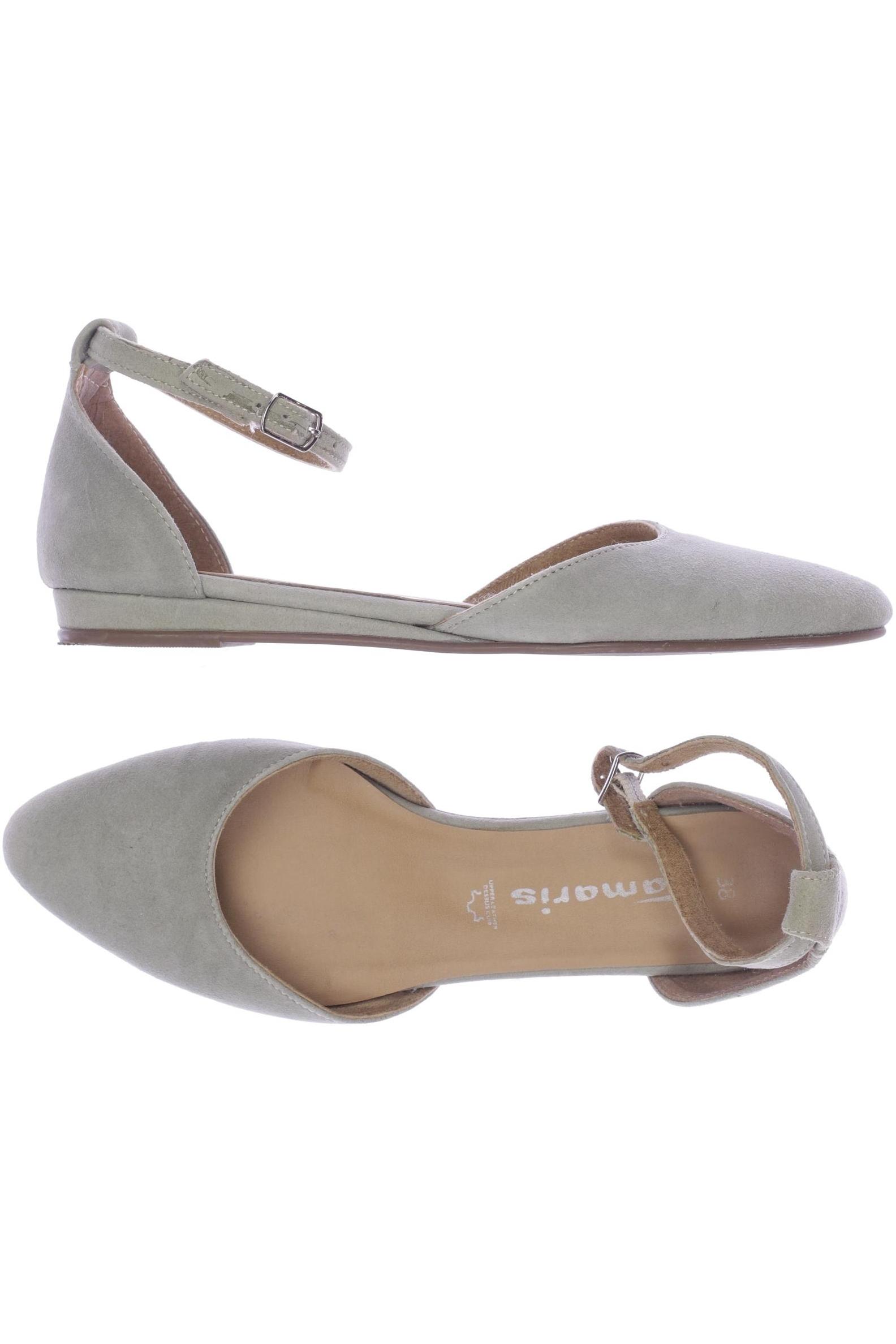 

Tamaris Damen Ballerinas, grün, Gr. 38