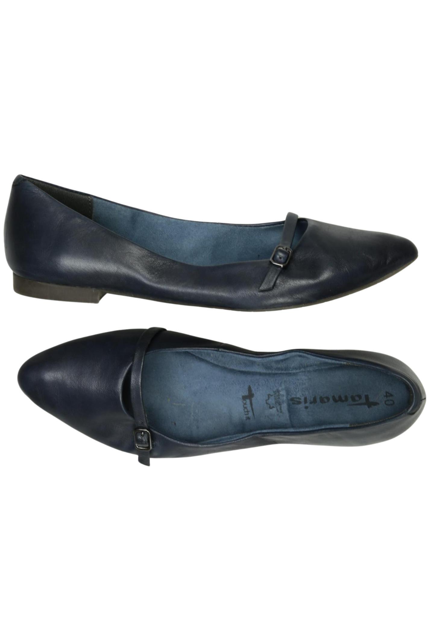 

Tamaris Damen Ballerinas, marineblau, Gr. 40