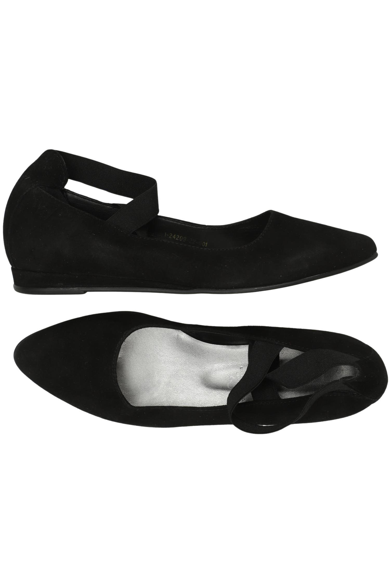

Tamaris Damen Ballerinas, schwarz, Gr. 39