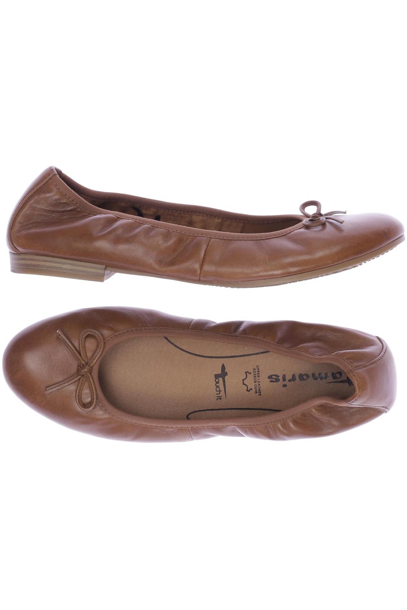 

Tamaris Damen Ballerinas, braun, Gr. 39