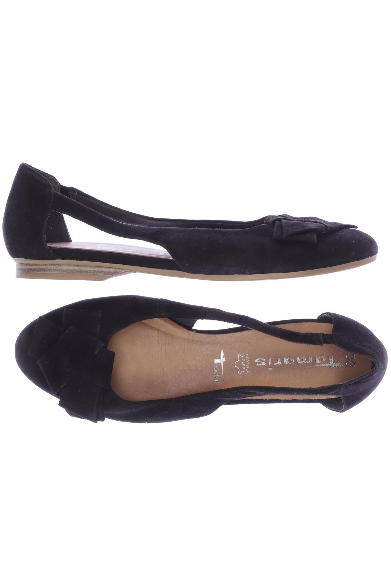 

Tamaris Damen Ballerinas, schwarz