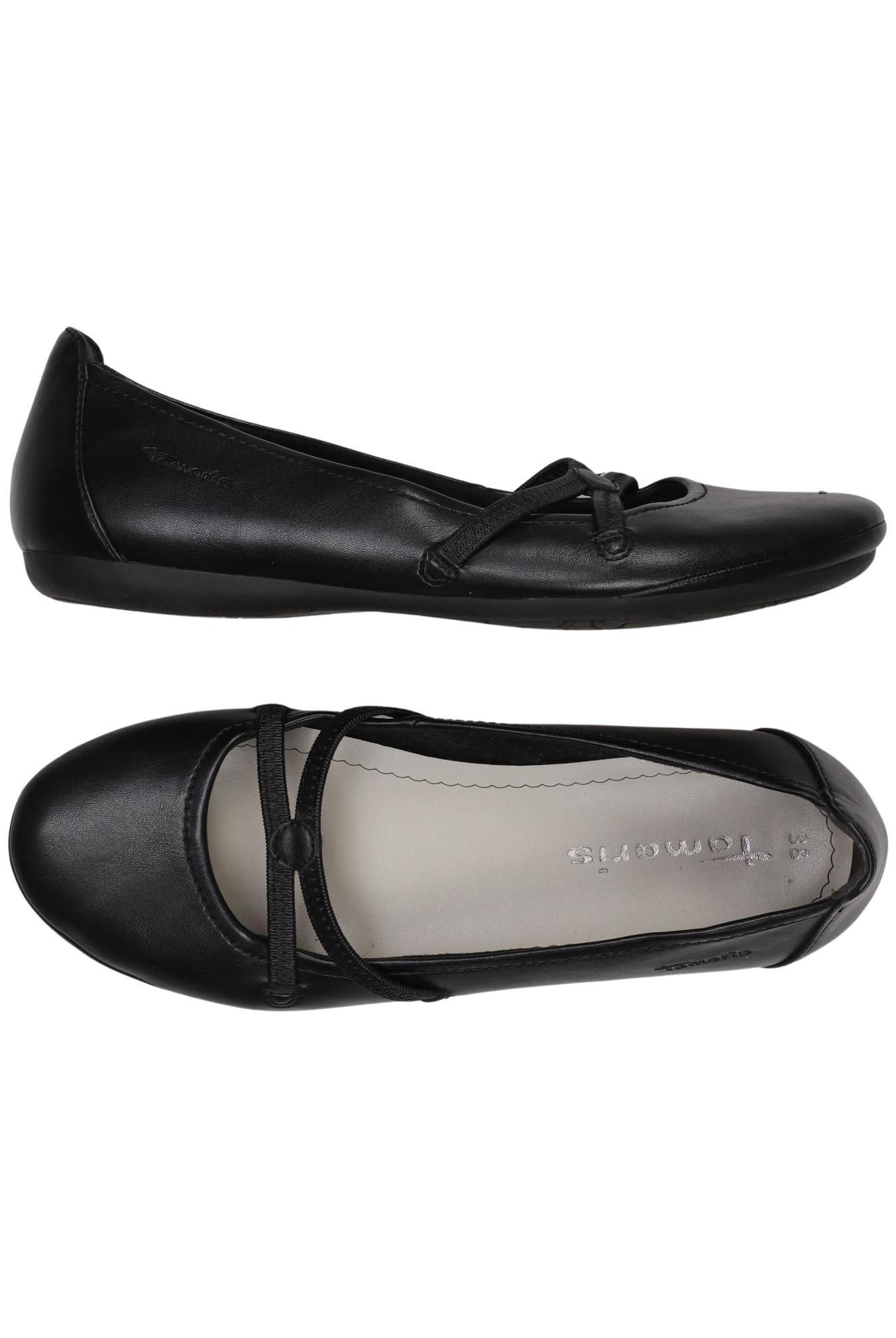 

Tamaris Damen Ballerinas, schwarz, Gr. 38