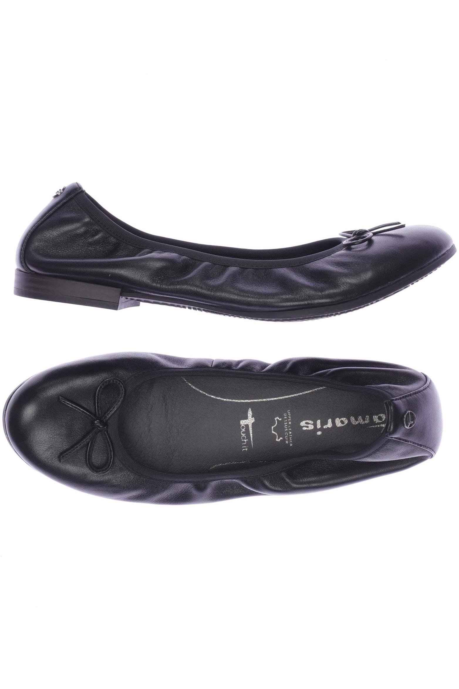 

Tamaris Damen Ballerinas, schwarz, Gr. 39