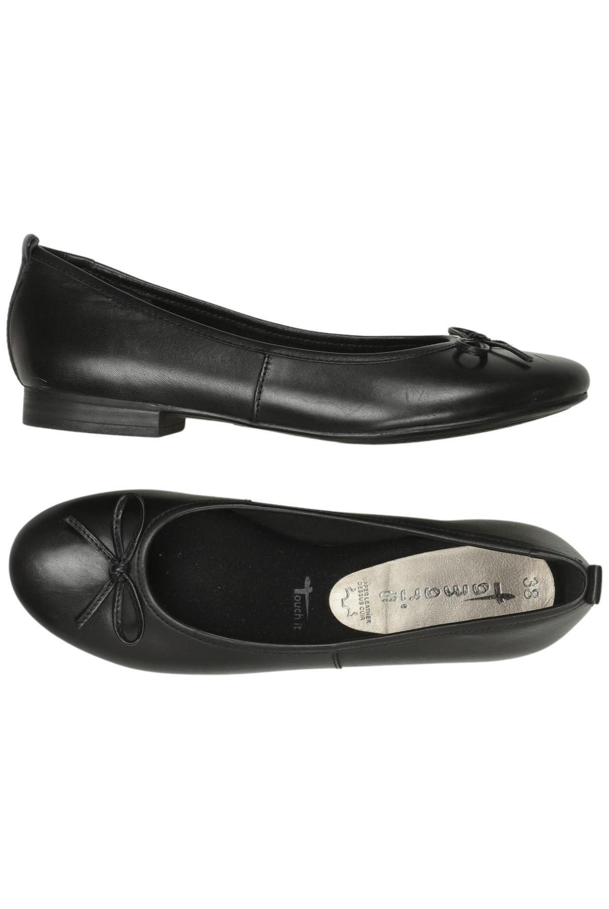 

Tamaris Damen Ballerinas, schwarz, Gr. 38