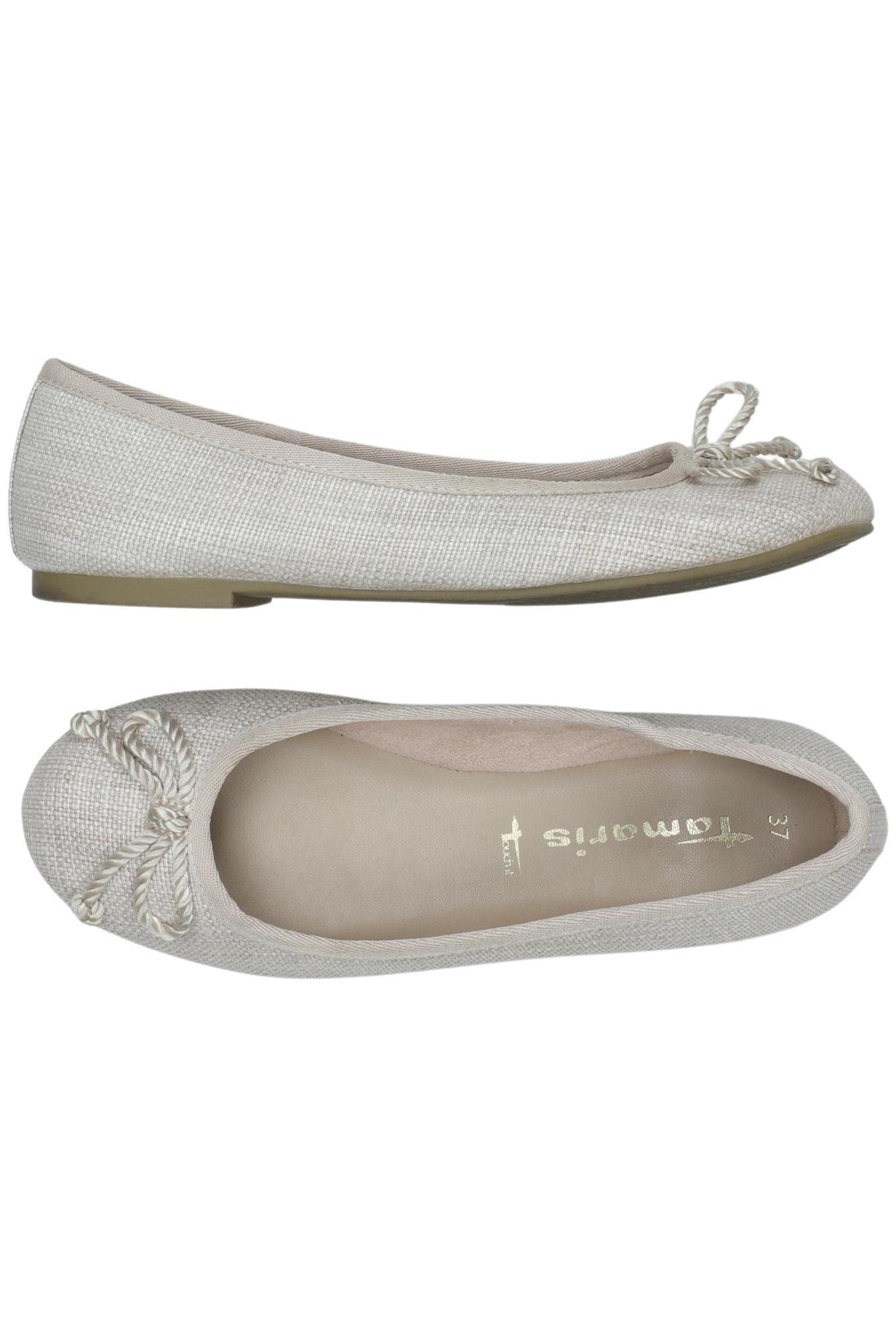 

Tamaris Damen Ballerinas, beige, Gr. 37
