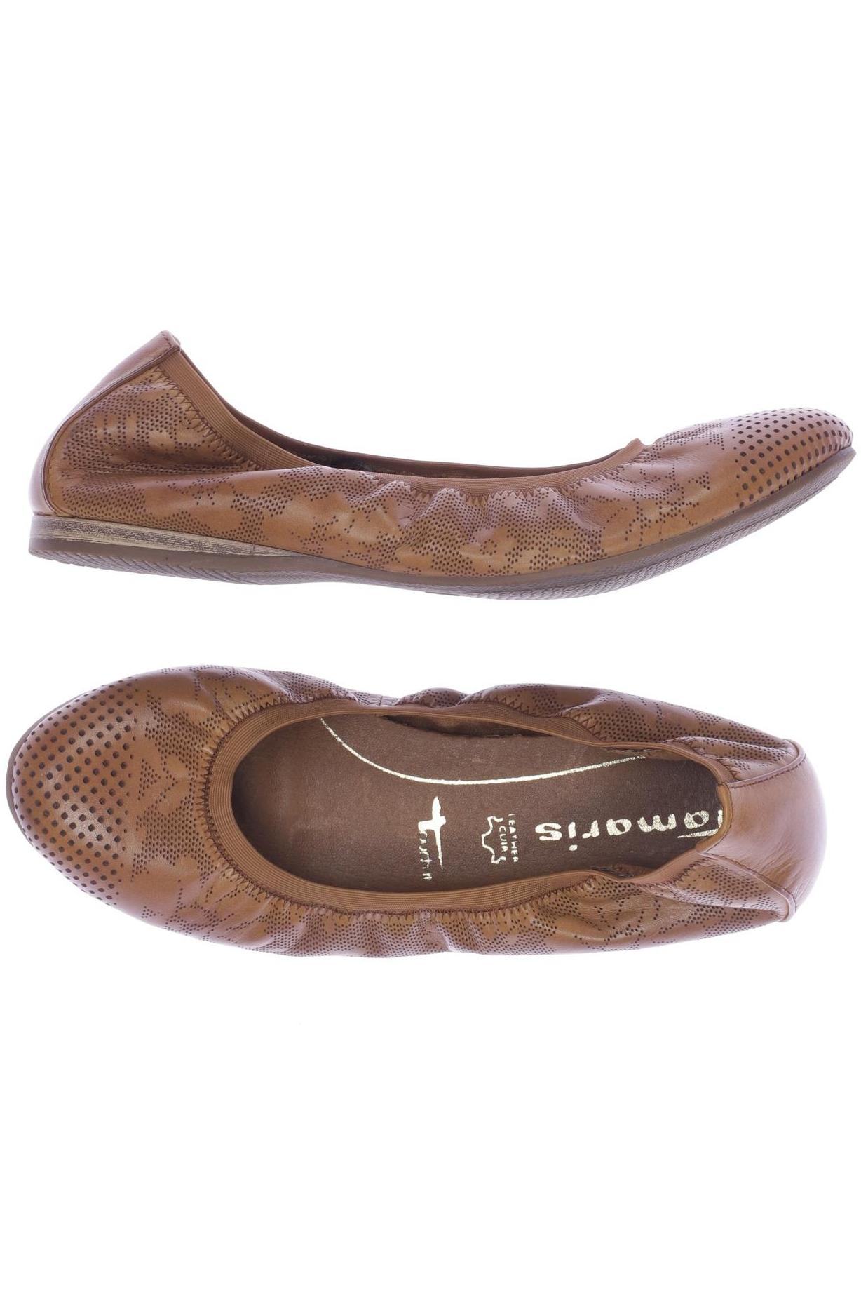 

Tamaris Damen Ballerinas, braun, Gr. 36