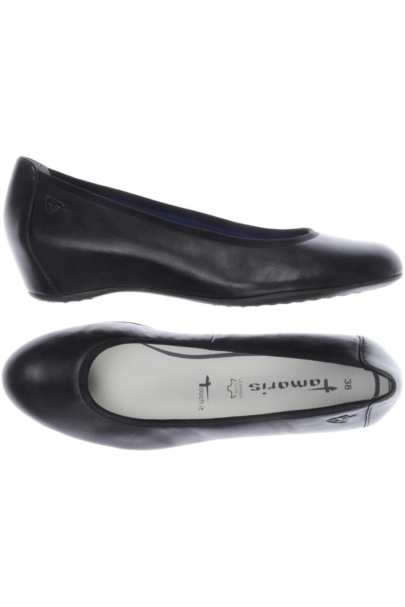 

Tamaris Damen Ballerinas, schwarz, Gr. 38