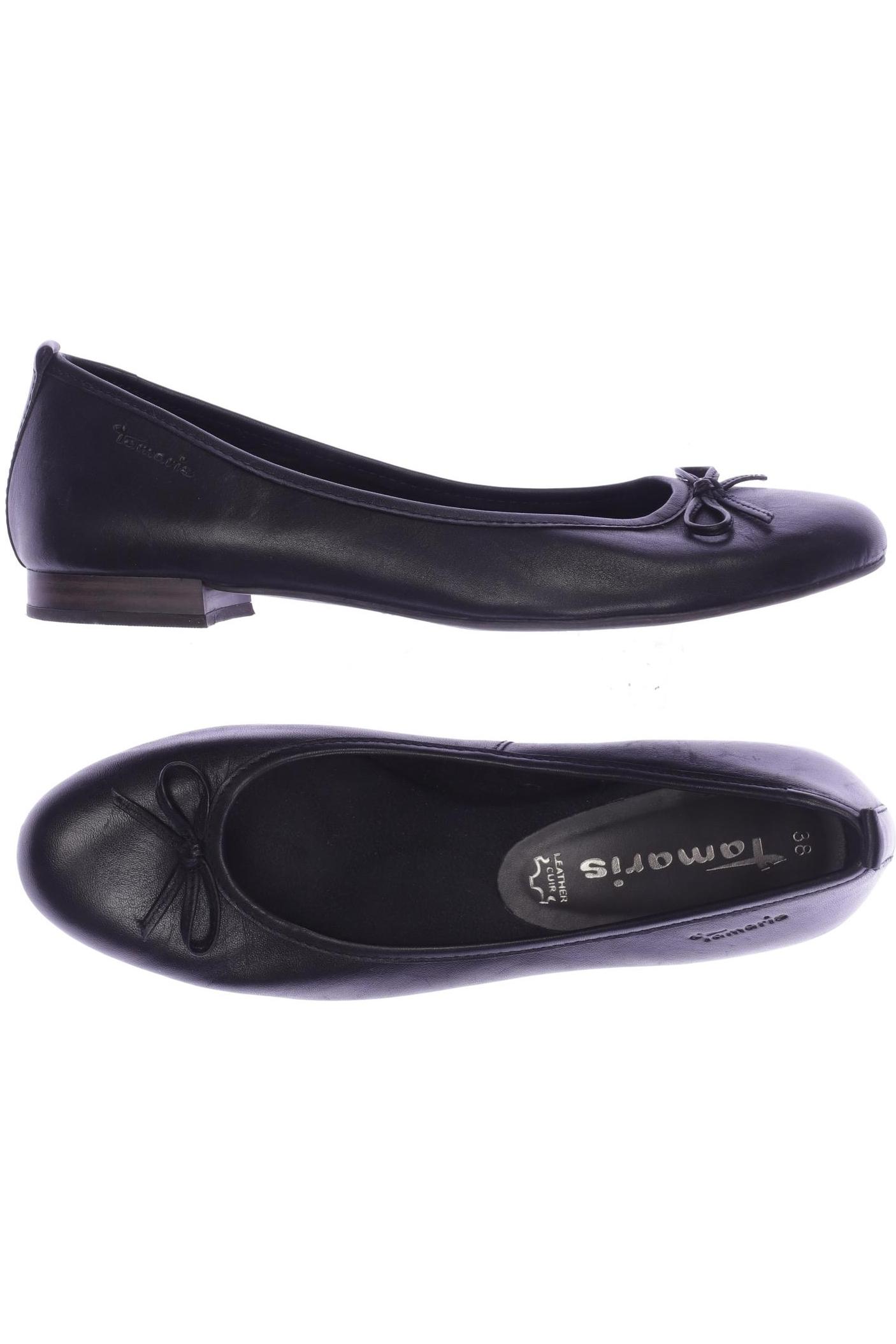 

Tamaris Damen Ballerinas, schwarz, Gr. 38