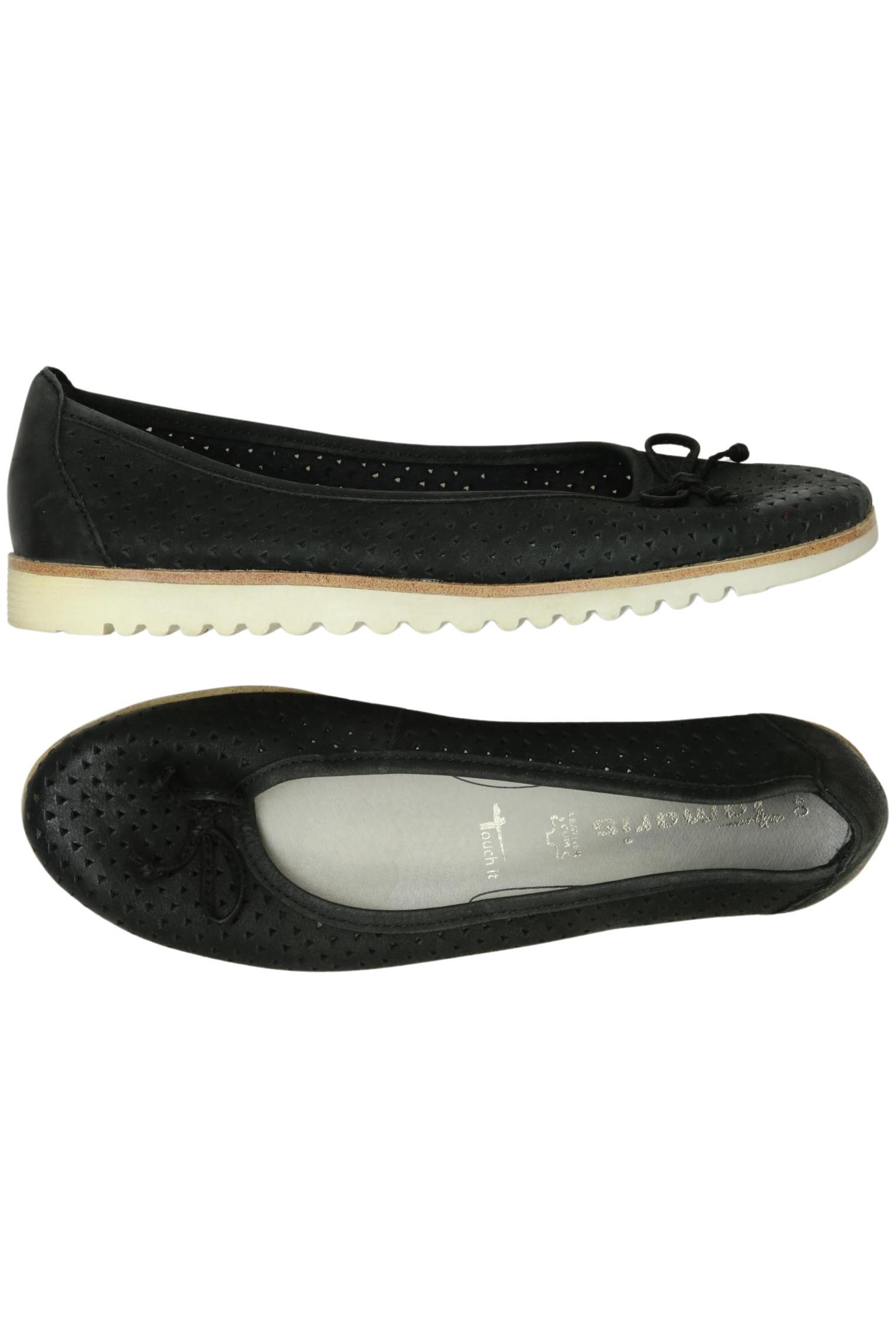 

Tamaris Damen Ballerinas, schwarz, Gr. 40