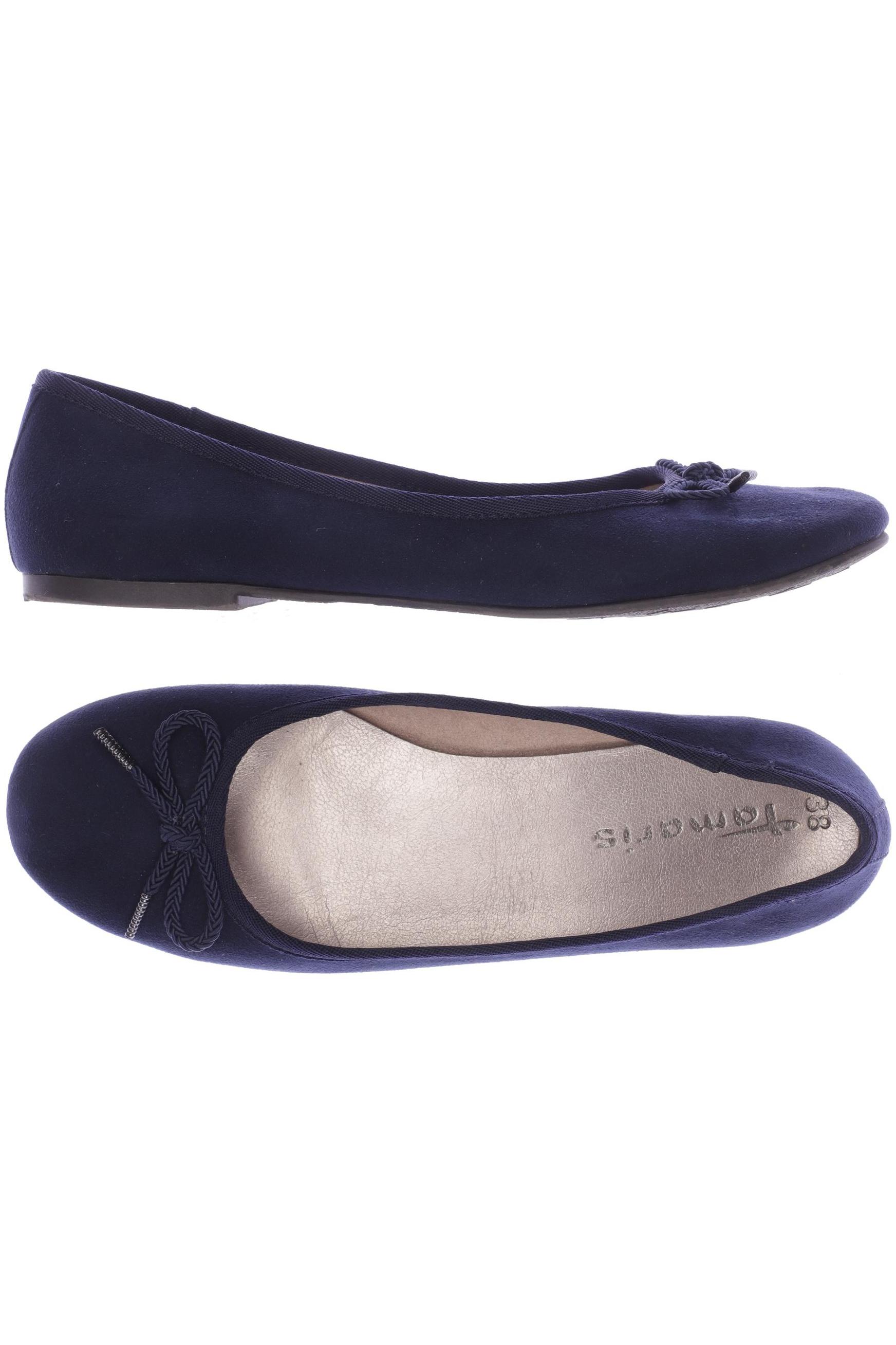 

Tamaris Damen Ballerinas, marineblau, Gr. 38