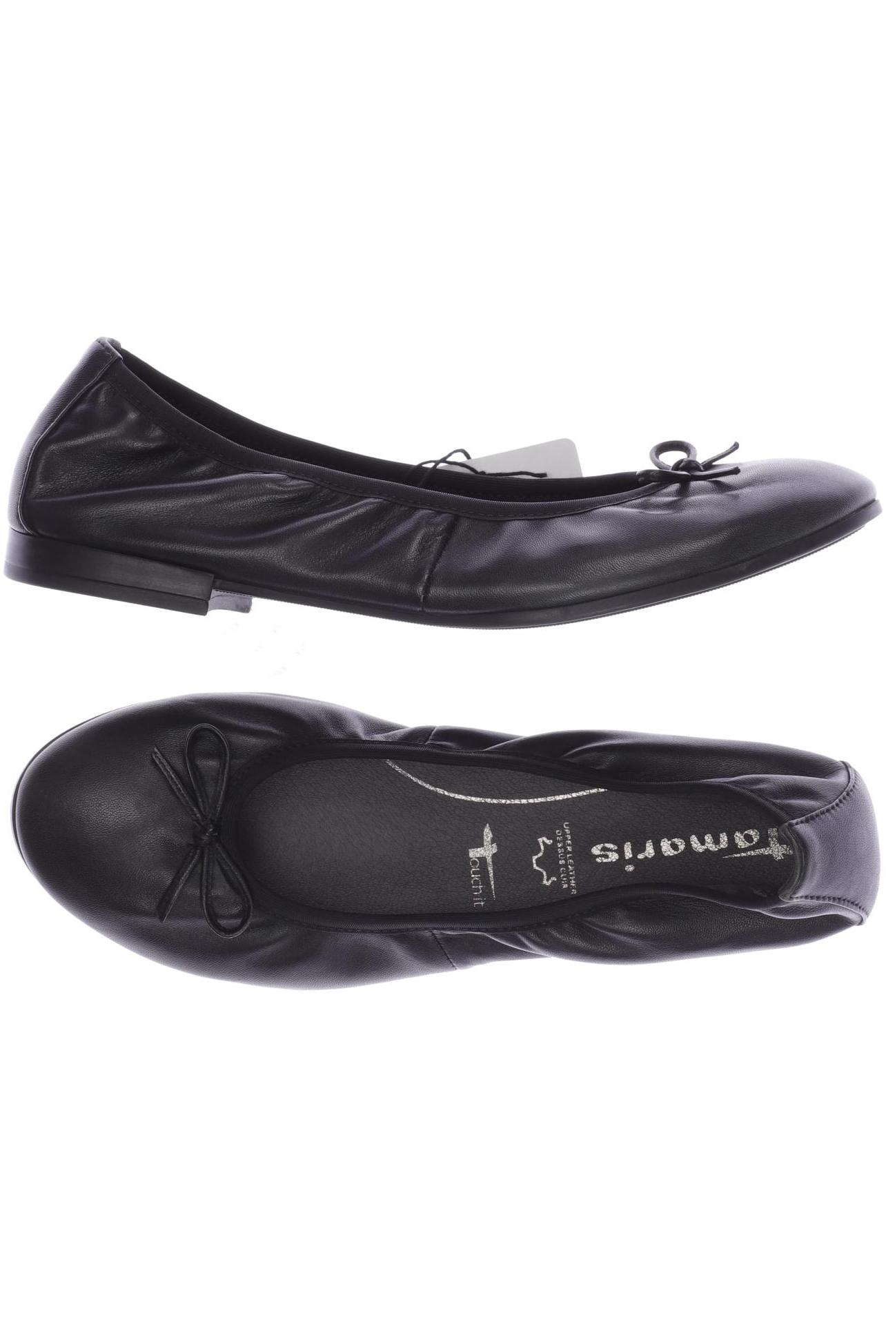 

Tamaris Damen Ballerinas, schwarz