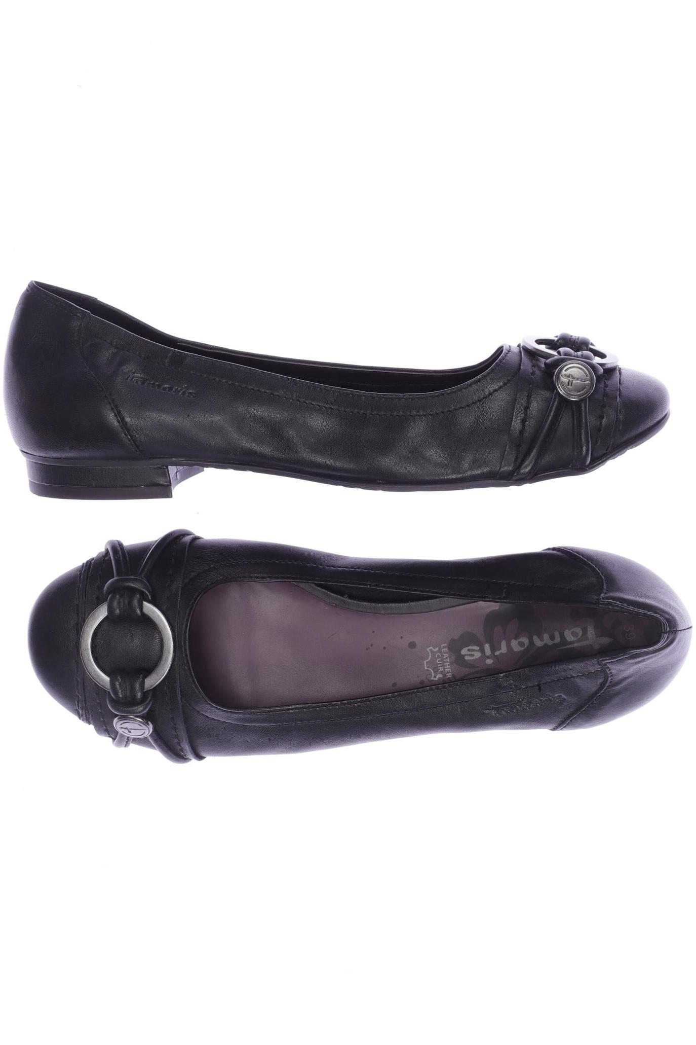 

Tamaris Damen Ballerinas, schwarz, Gr. 39