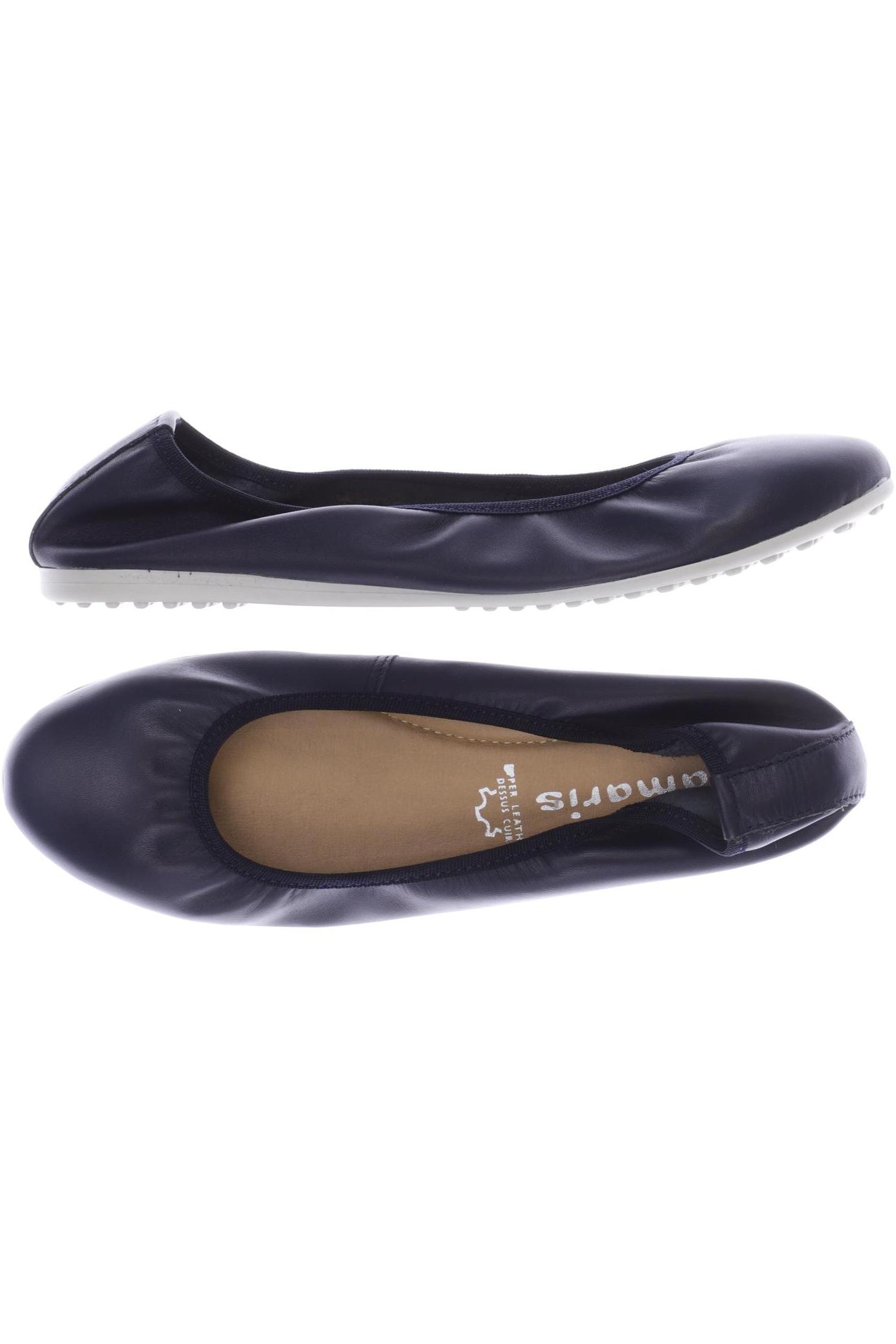 

Tamaris Damen Ballerinas, marineblau, Gr. 36