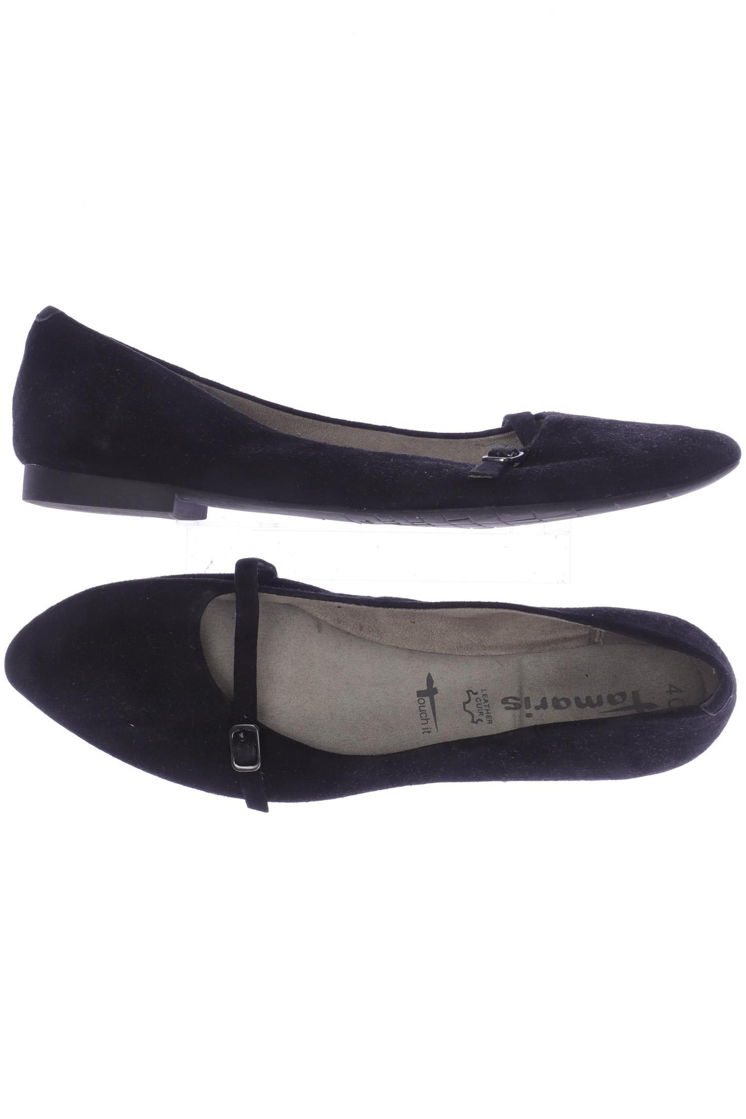 

Tamaris Damen Ballerinas, schwarz, Gr. 40