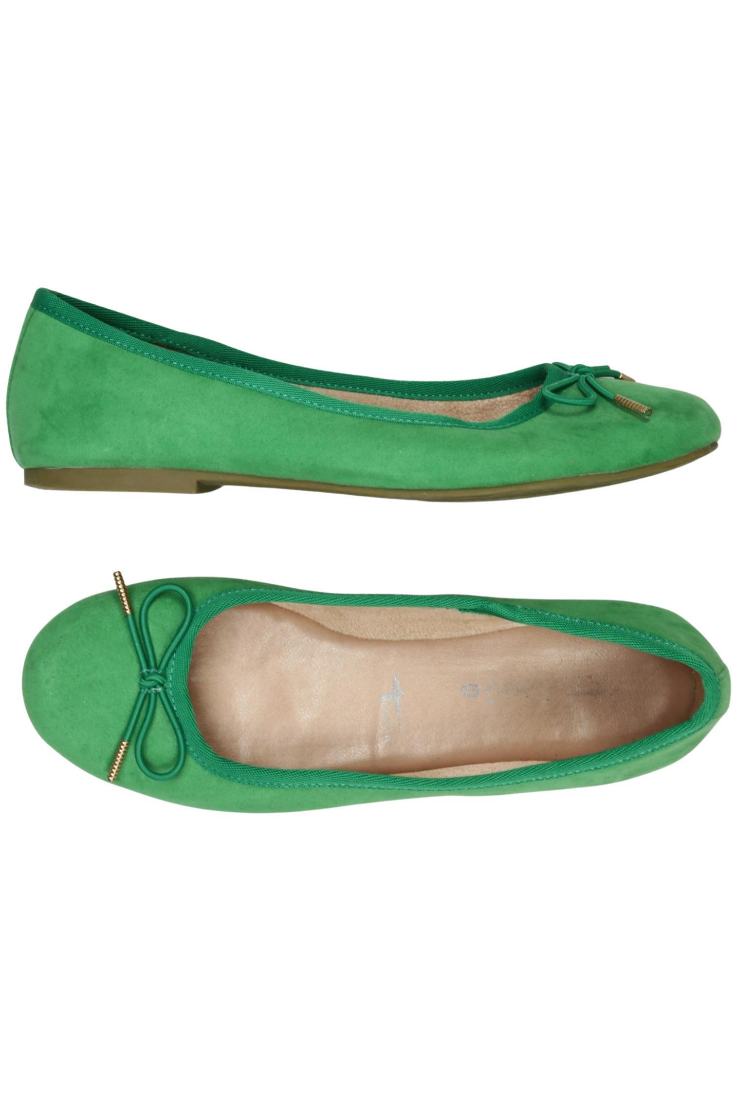 

Tamaris Damen Ballerinas, grün, Gr. 37