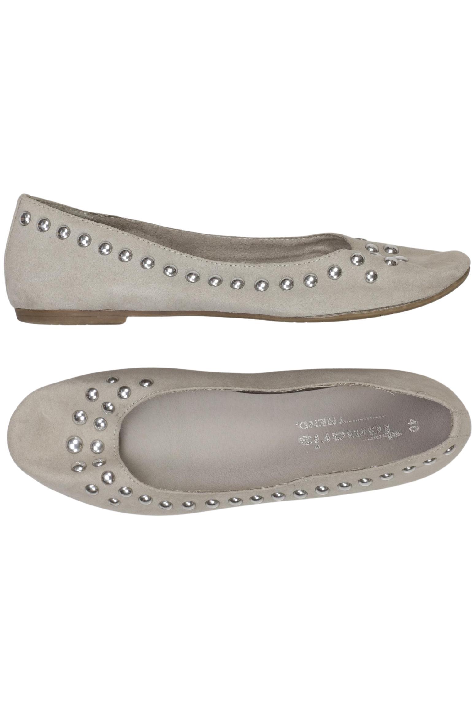 

Tamaris Damen Ballerinas, grau, Gr. 40