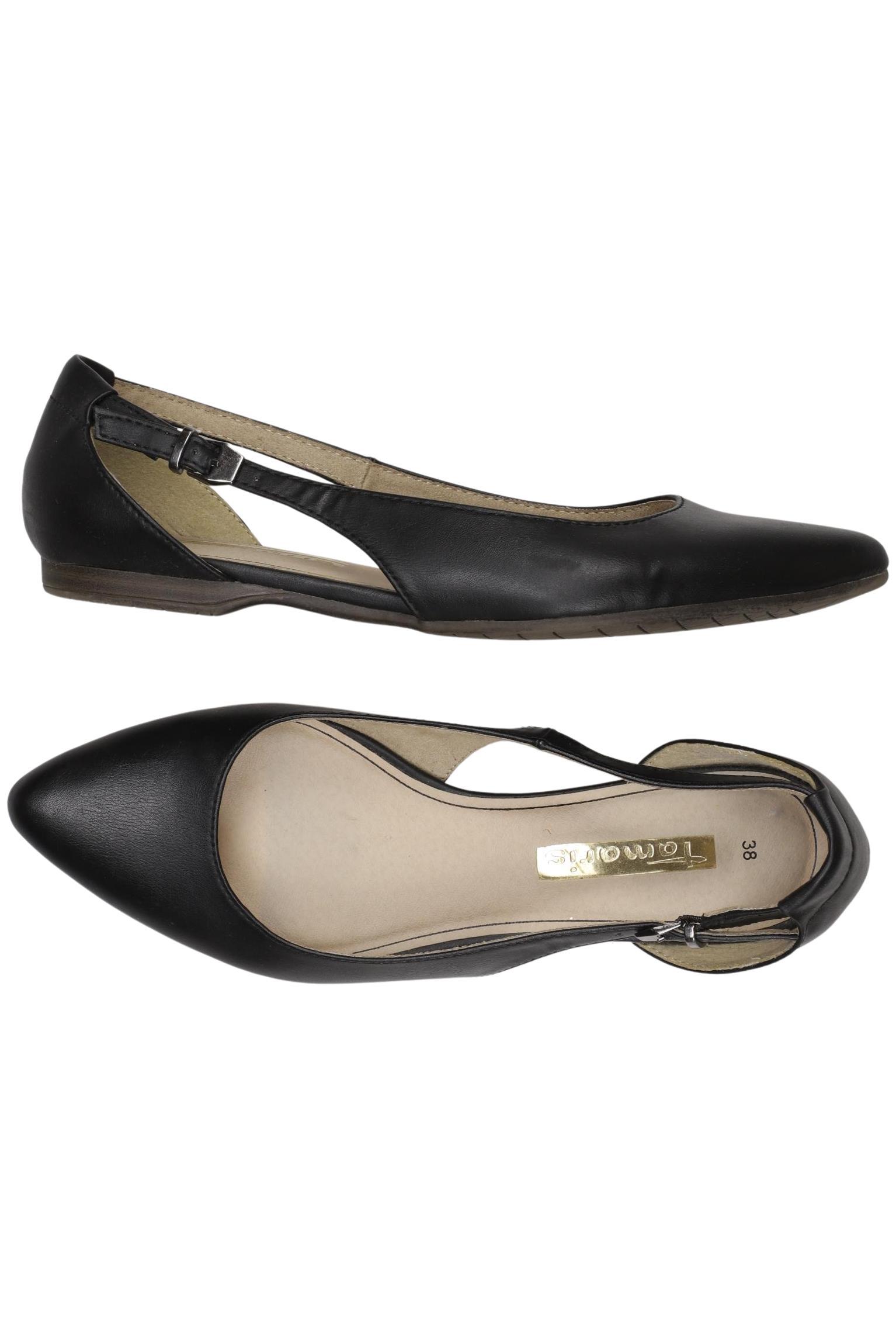 

Tamaris Damen Ballerinas, schwarz, Gr. 38