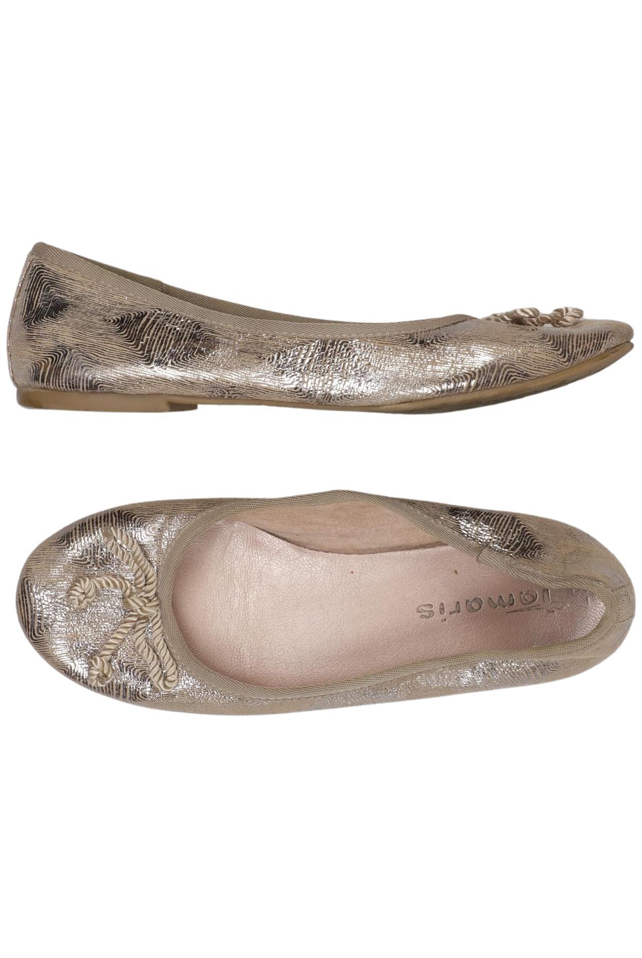 

Tamaris Damen Ballerinas, beige, Gr. 37
