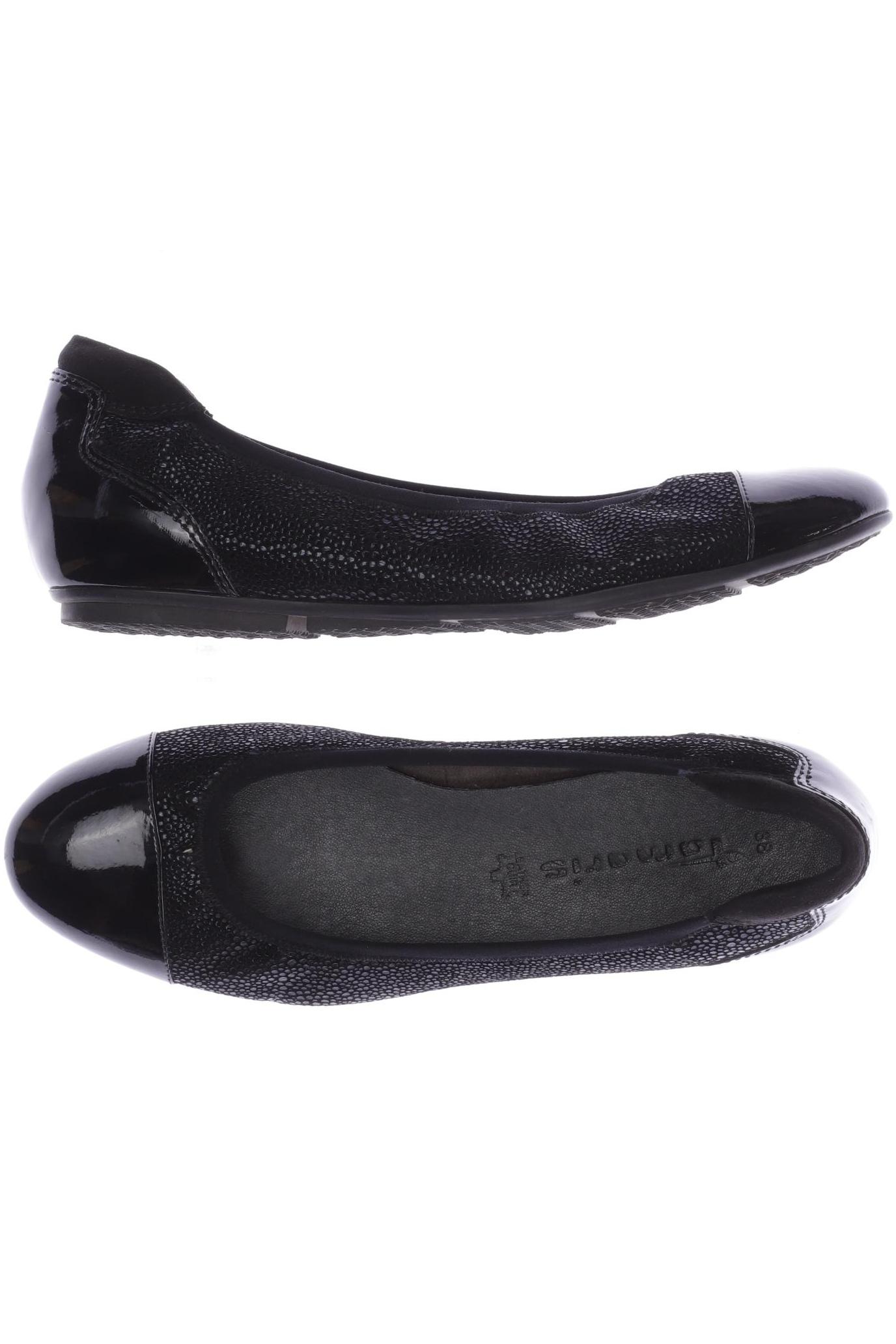 

Tamaris Damen Ballerinas, schwarz