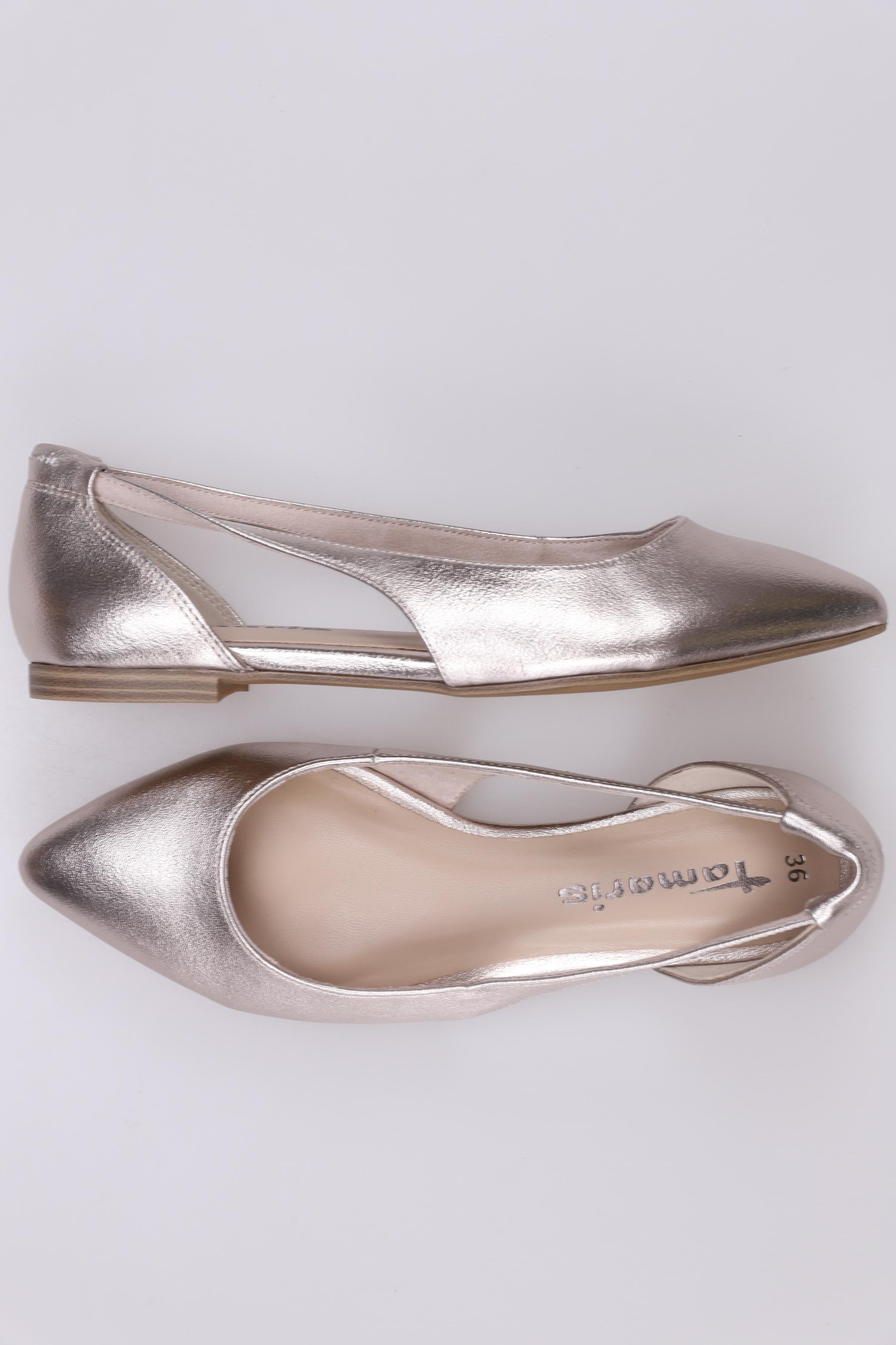 

Tamaris Damen Ballerinas, silber