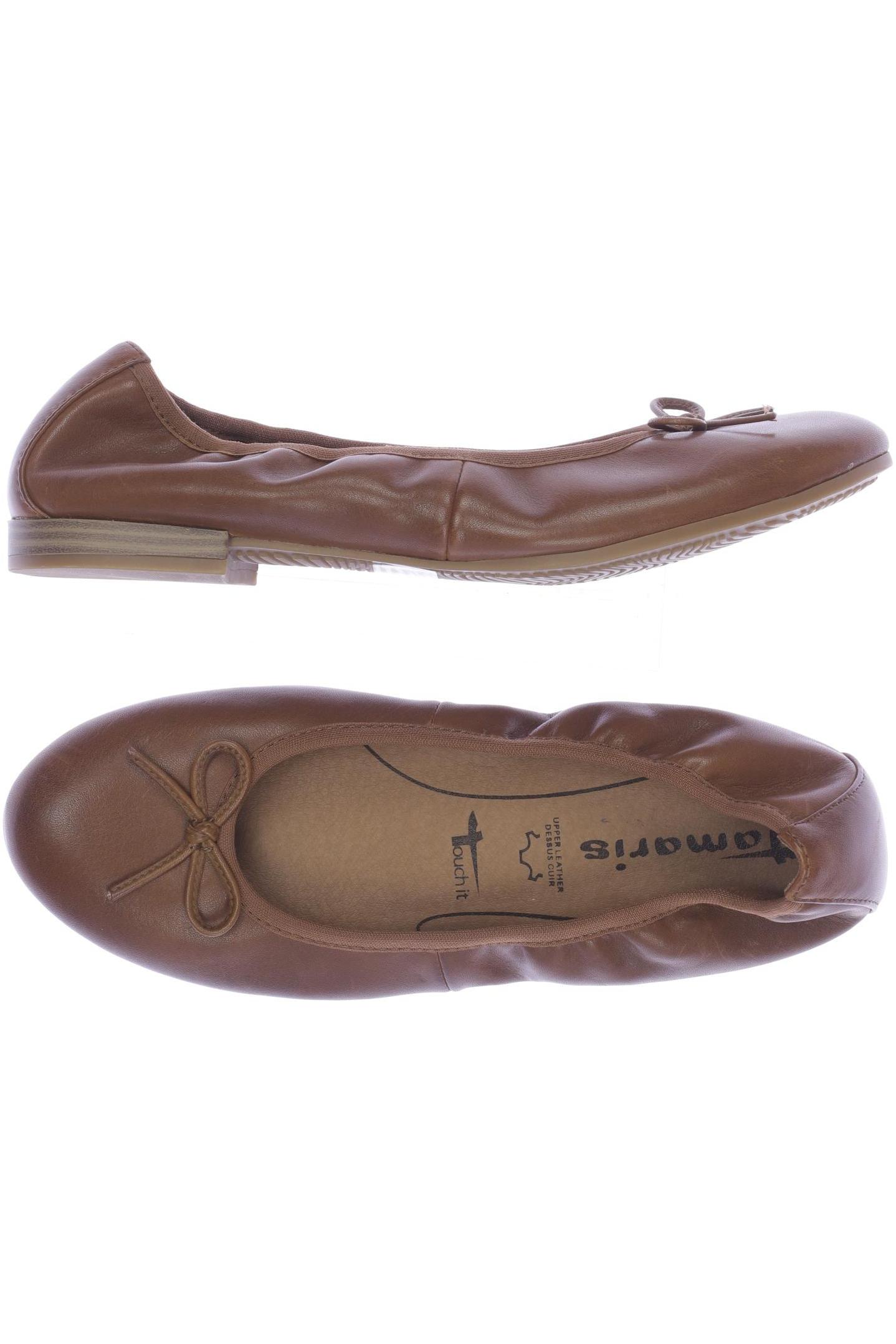 

Tamaris Damen Ballerinas, braun, Gr. 36