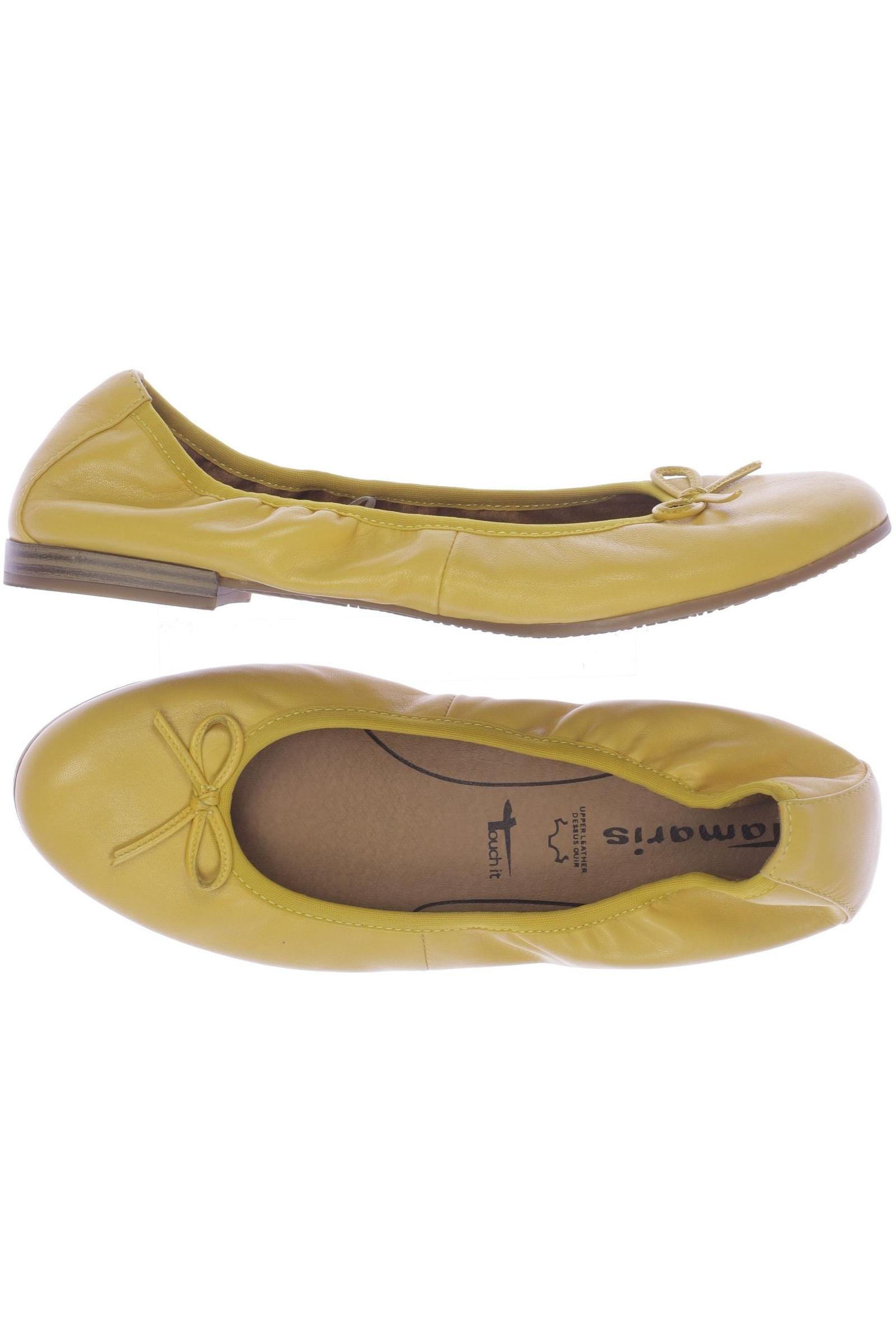 

Tamaris Damen Ballerinas, gelb, Gr. 40