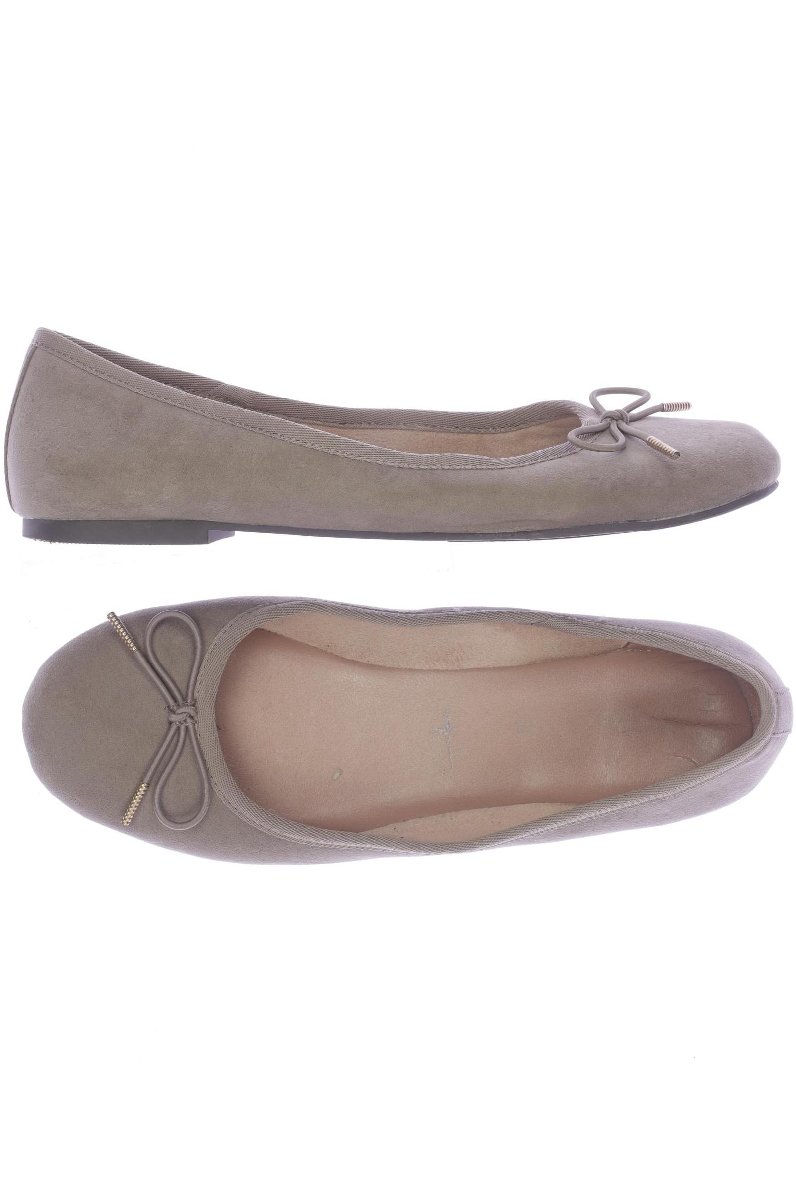 

Tamaris Damen Ballerinas, beige, Gr. 39