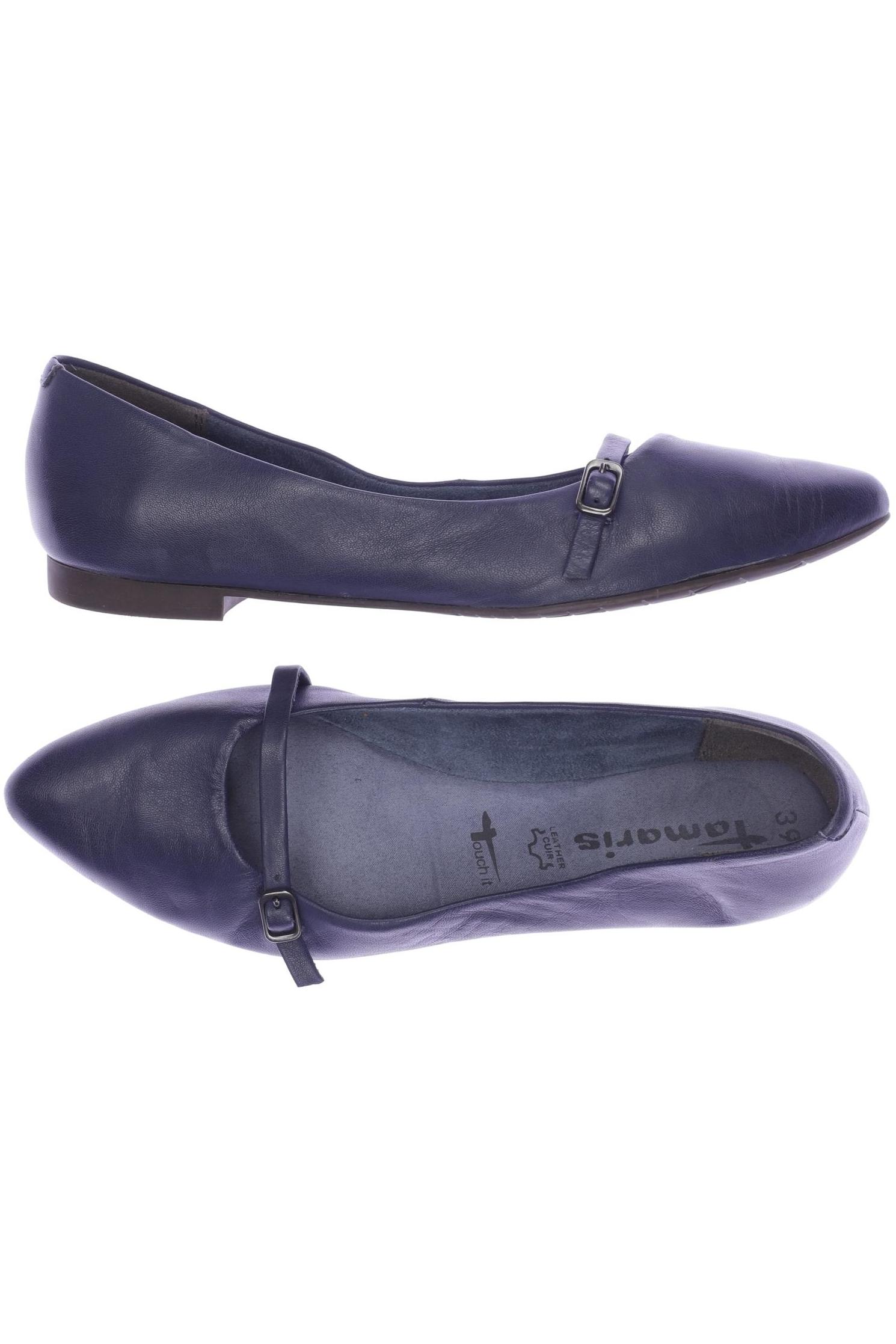 

Tamaris Damen Ballerinas, marineblau, Gr. 39