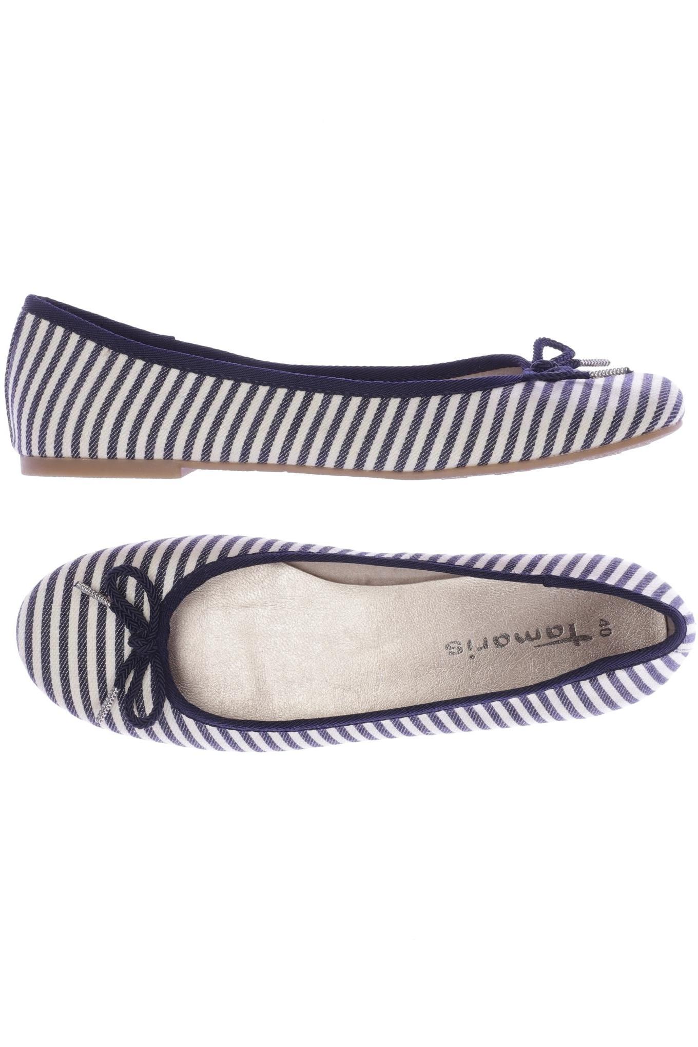 

Tamaris Damen Ballerinas, marineblau, Gr. 40