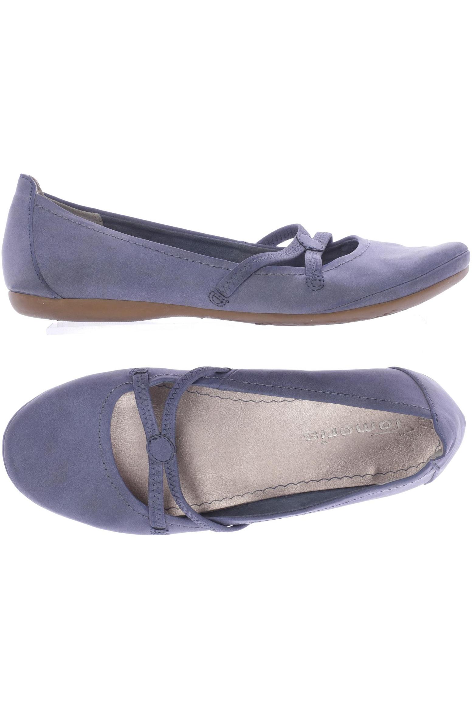 

Tamaris Damen Ballerinas, blau, Gr. 37