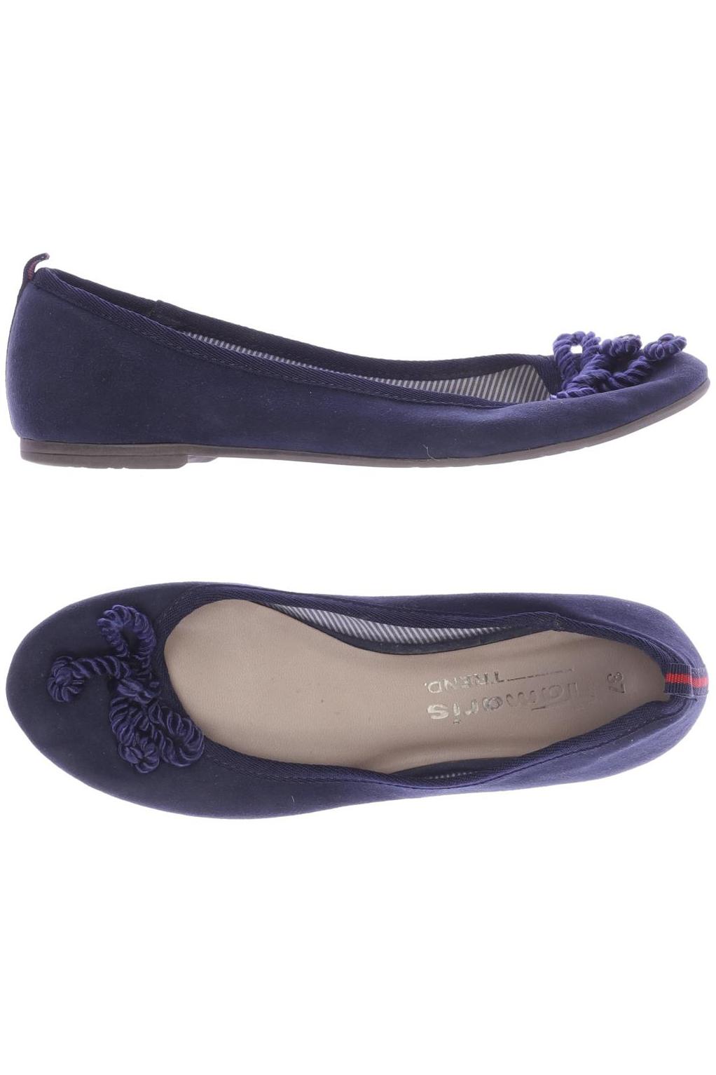 

Tamaris Damen Ballerinas, marineblau, Gr. 37