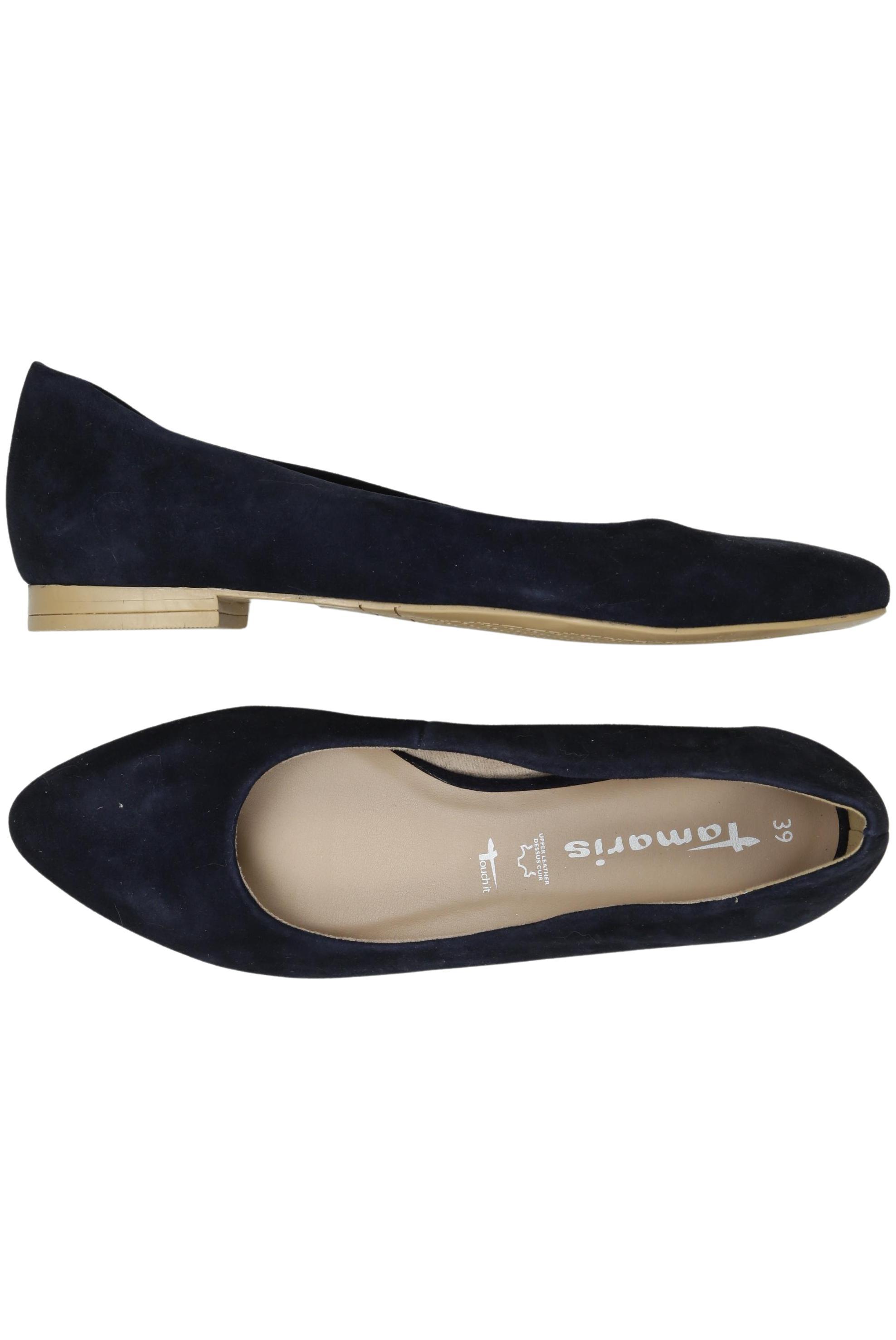 

Tamaris Damen Ballerinas, marineblau, Gr. 39