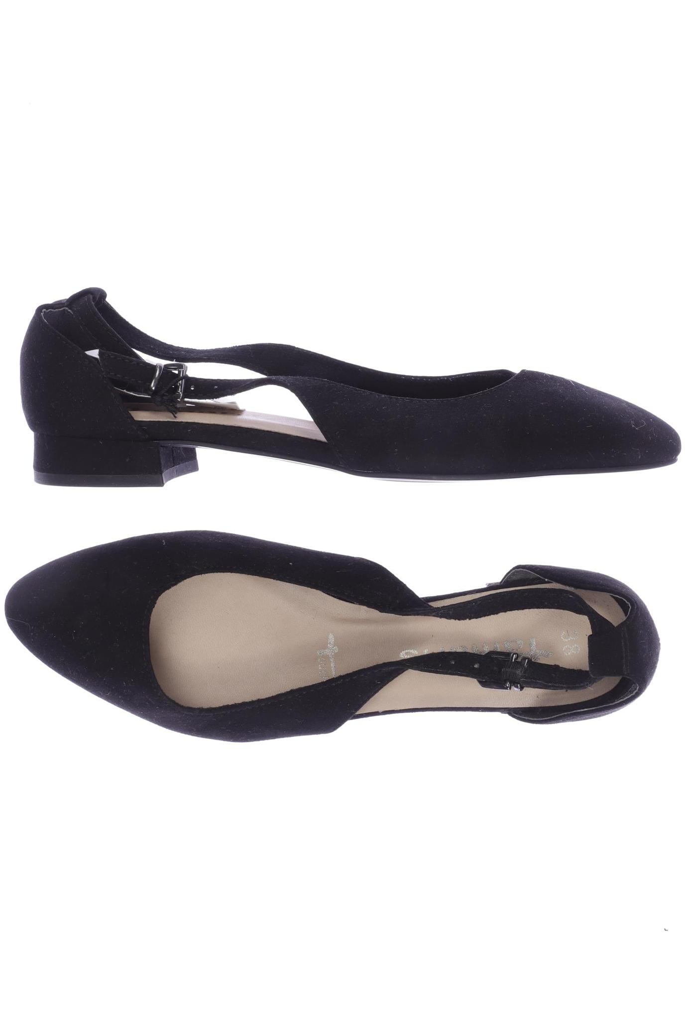 

Tamaris Damen Ballerinas, schwarz, Gr. 38