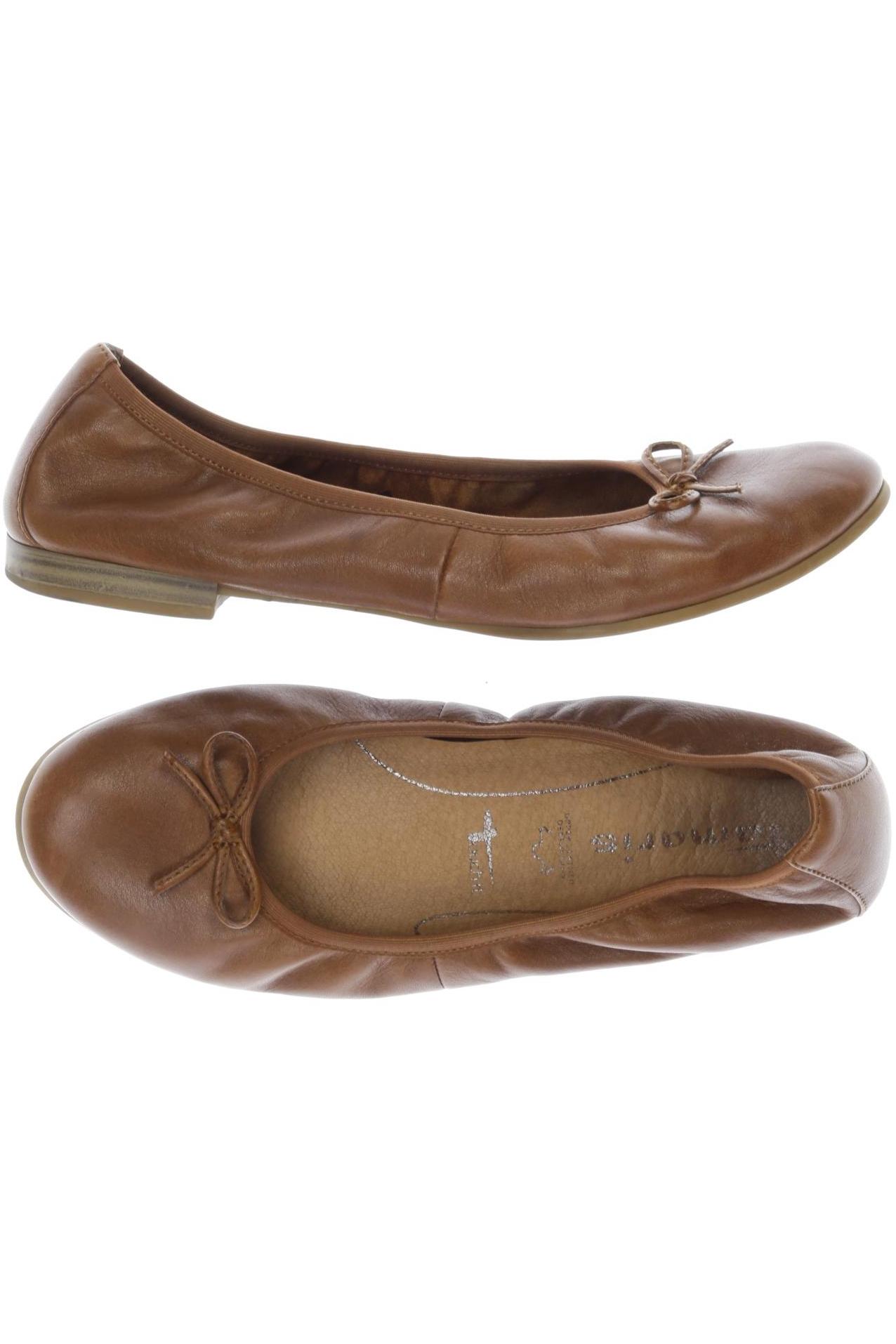 

Tamaris Damen Ballerinas, braun, Gr. 38