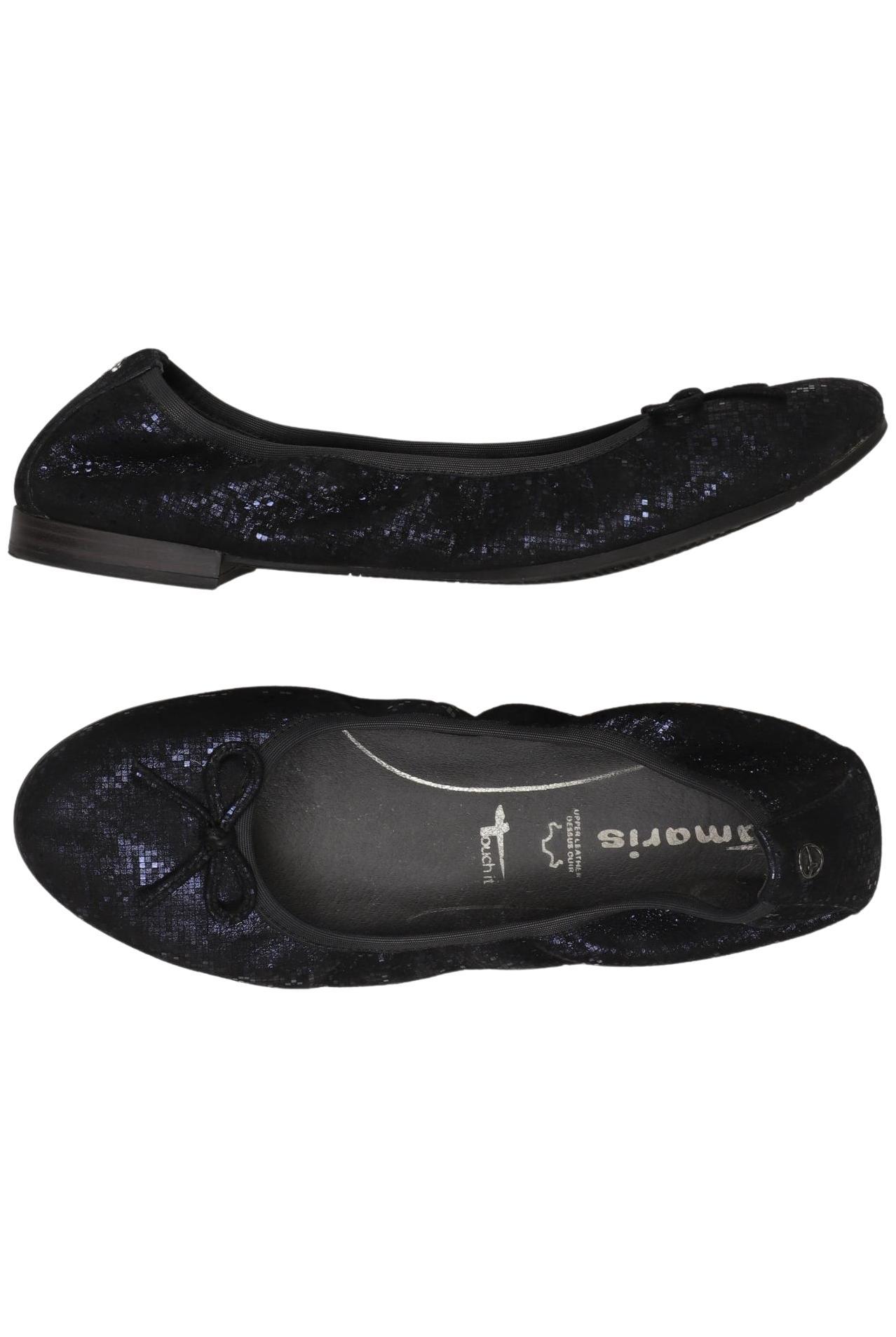 

Tamaris Damen Ballerinas, marineblau, Gr. 39