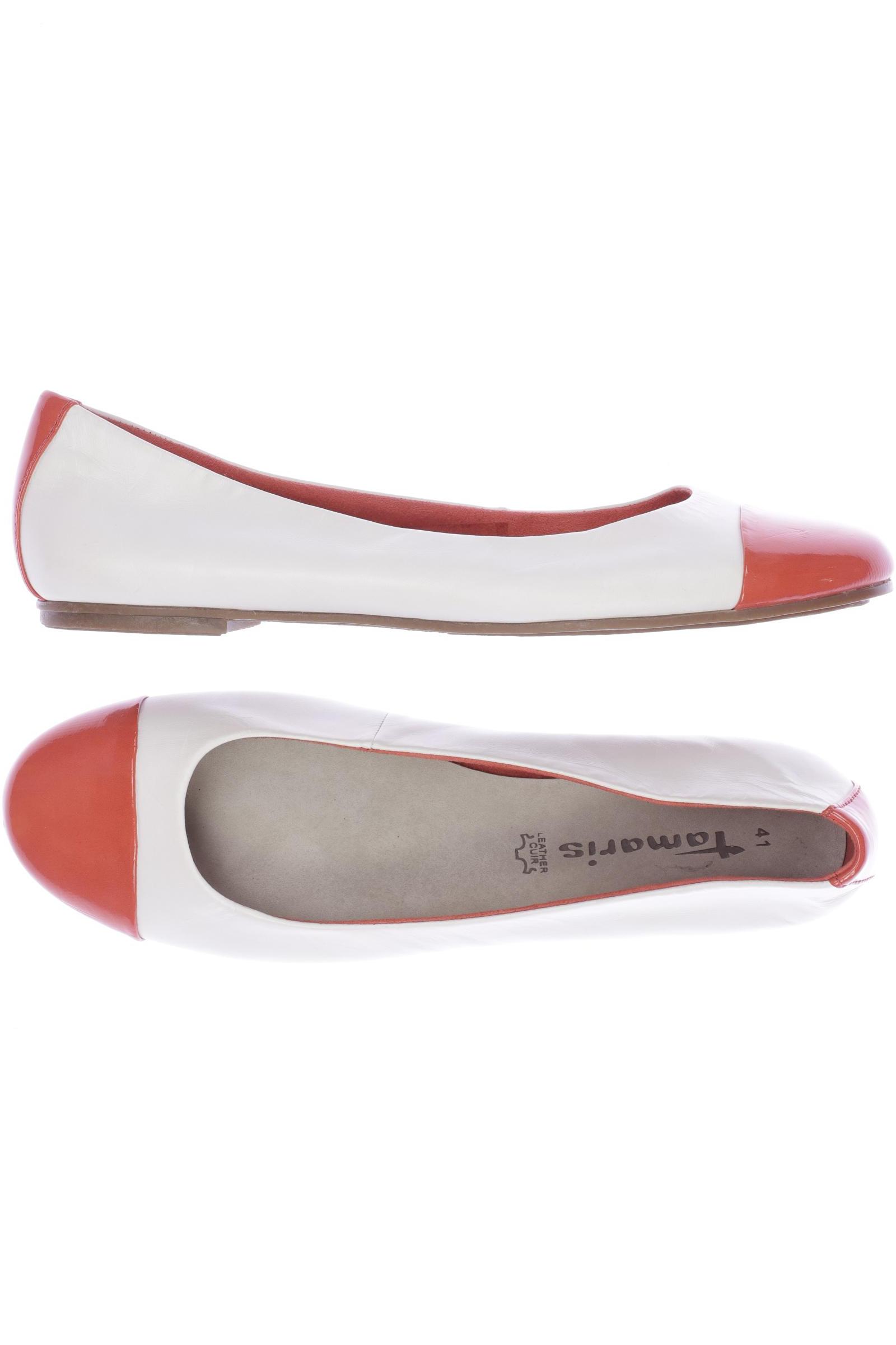 

Tamaris Damen Ballerinas, weiß, Gr. 41