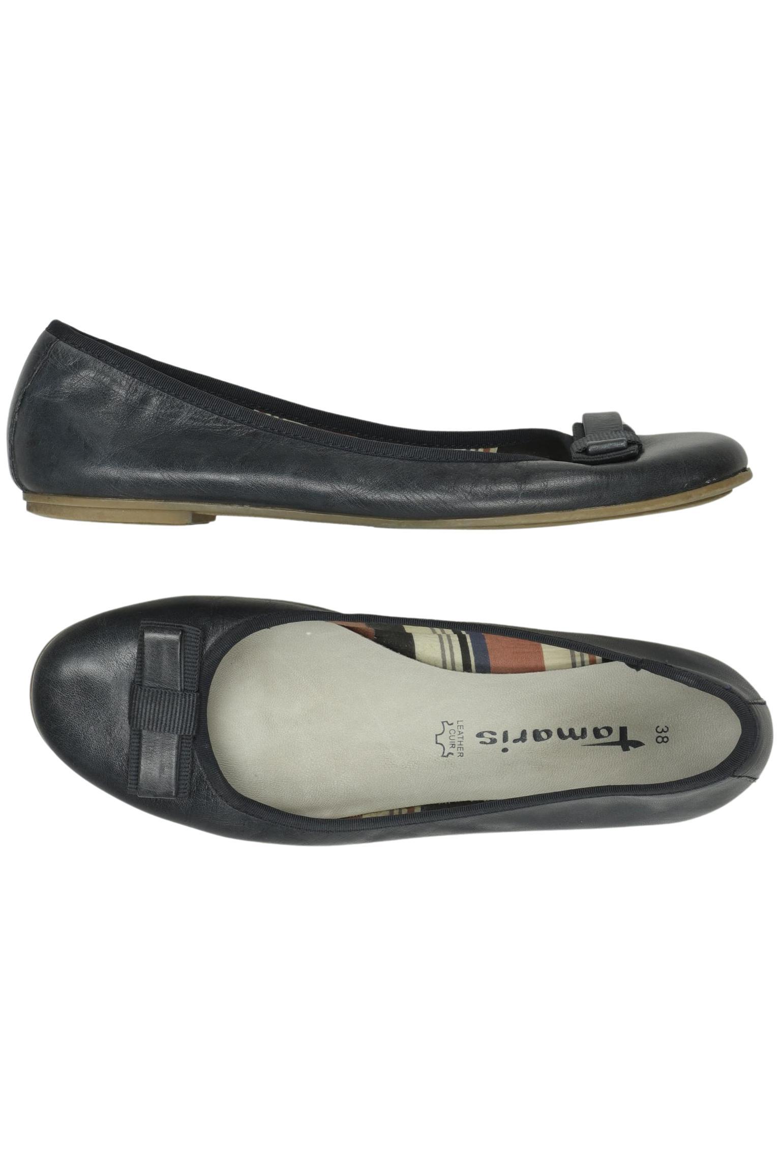 

Tamaris Damen Ballerinas, marineblau, Gr. 38