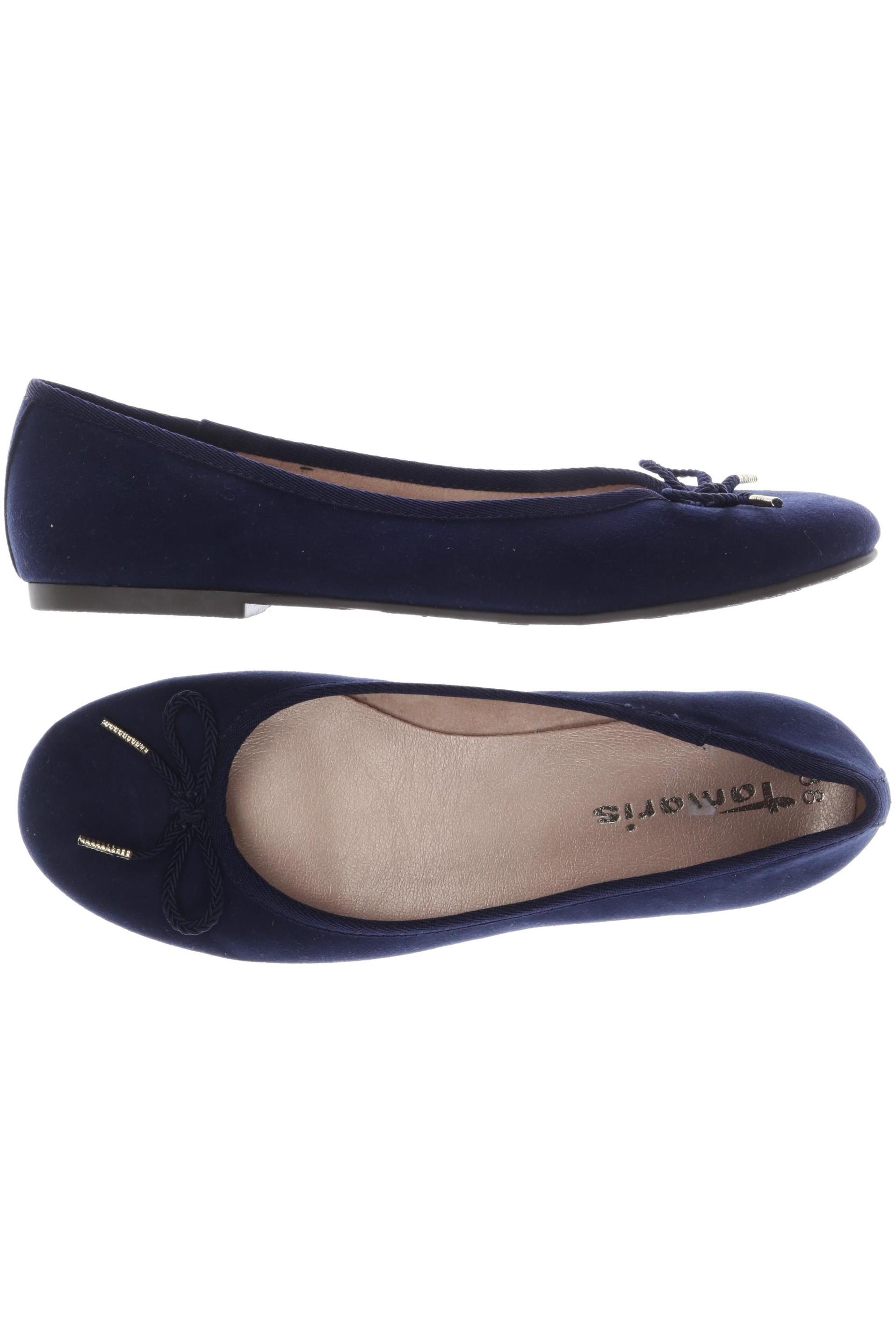 

Tamaris Damen Ballerinas, marineblau, Gr. 38