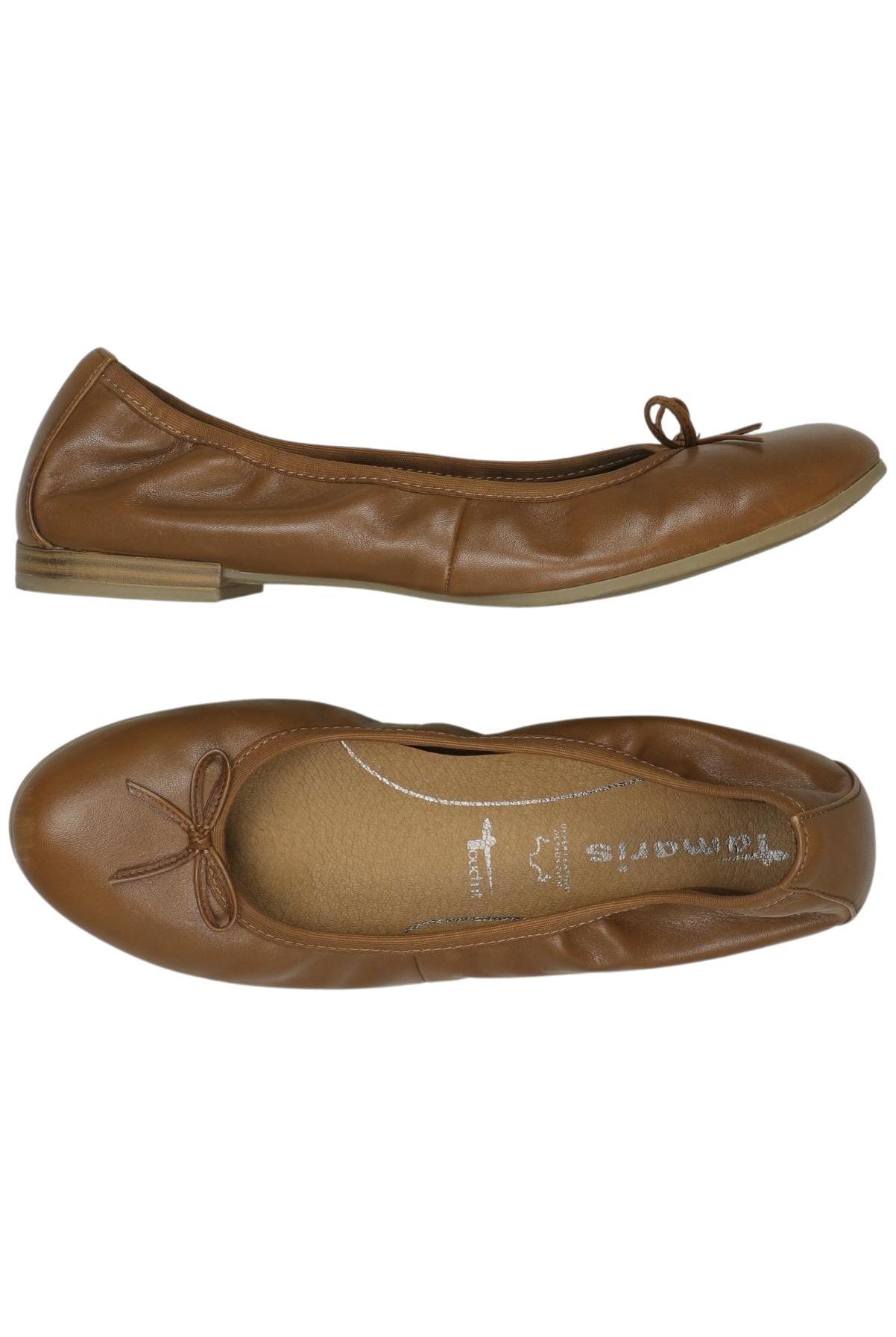 

Tamaris Damen Ballerinas, braun, Gr. 39