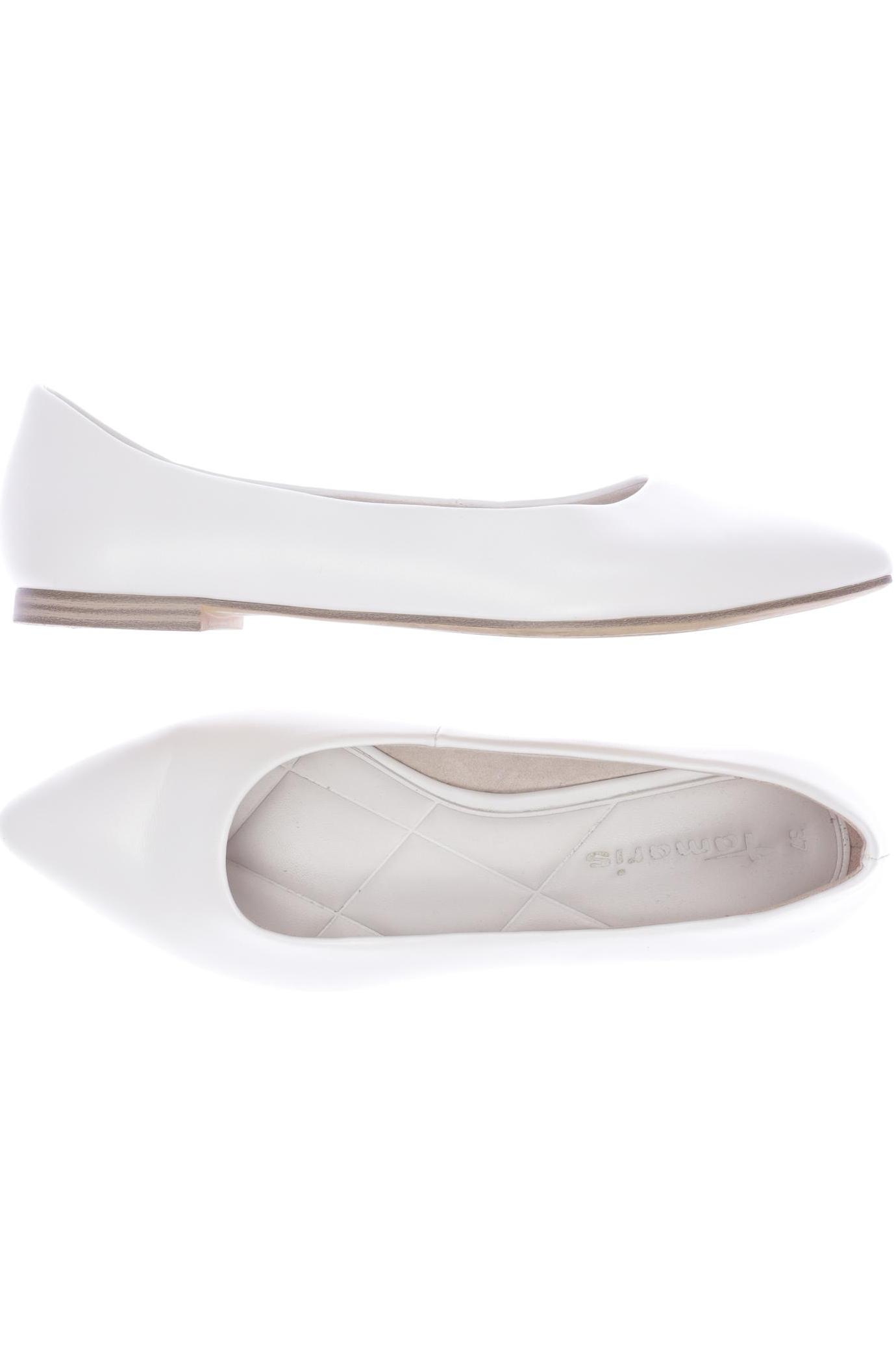 

Tamaris Damen Ballerinas, weiß