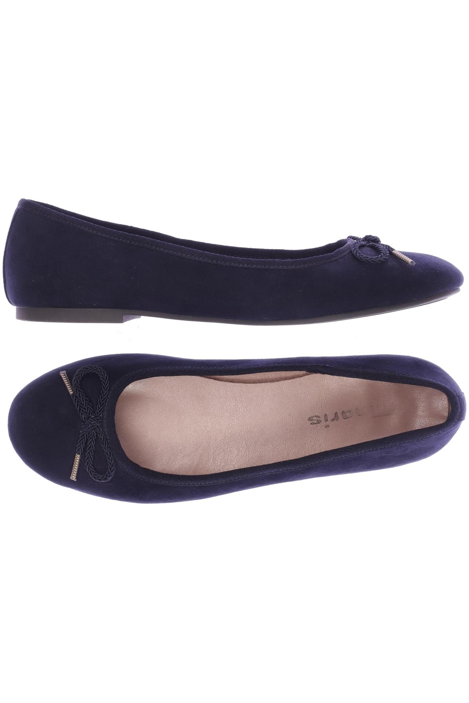 

Tamaris Damen Ballerinas, marineblau, Gr. 40