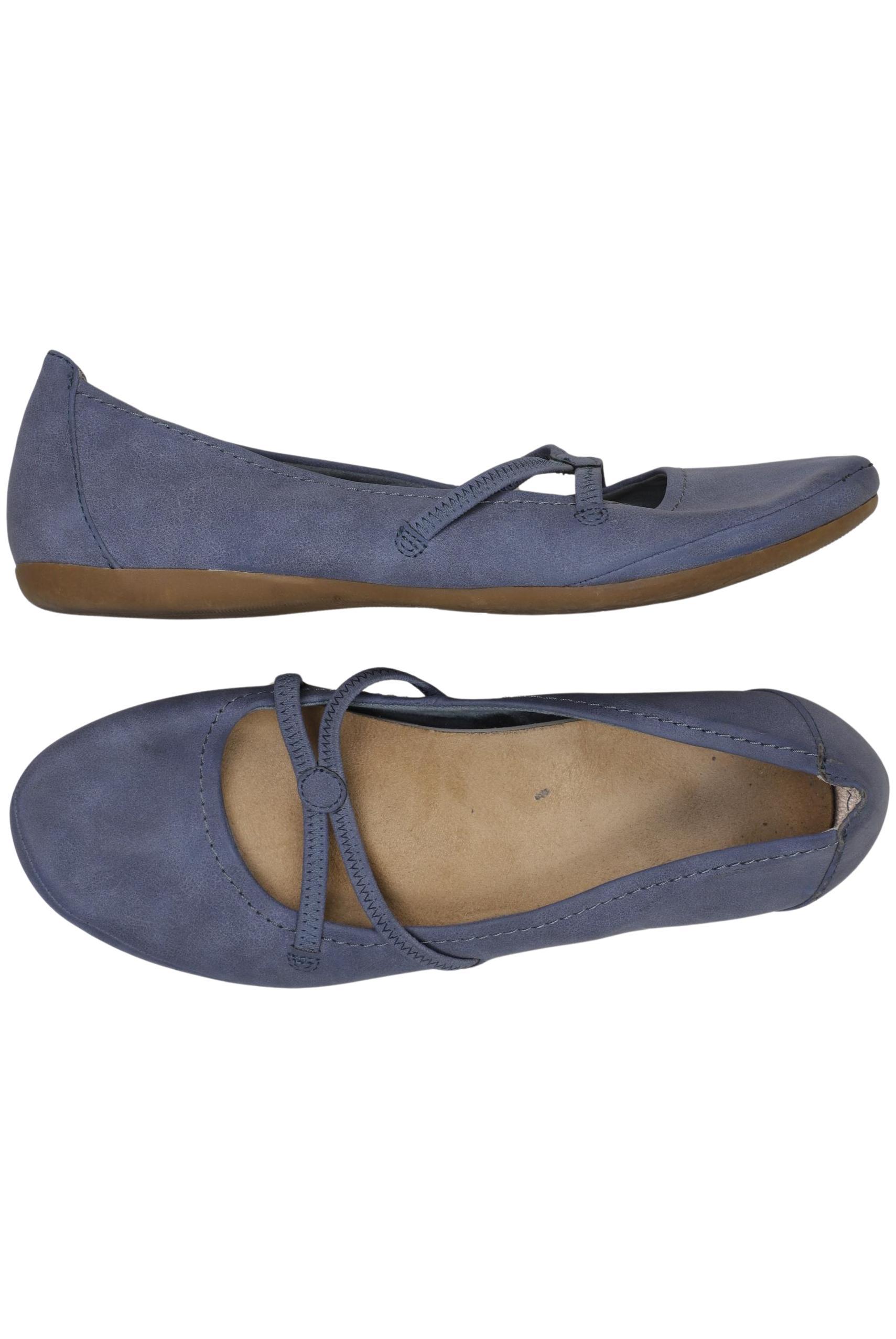 

Tamaris Damen Ballerinas, blau, Gr. 41