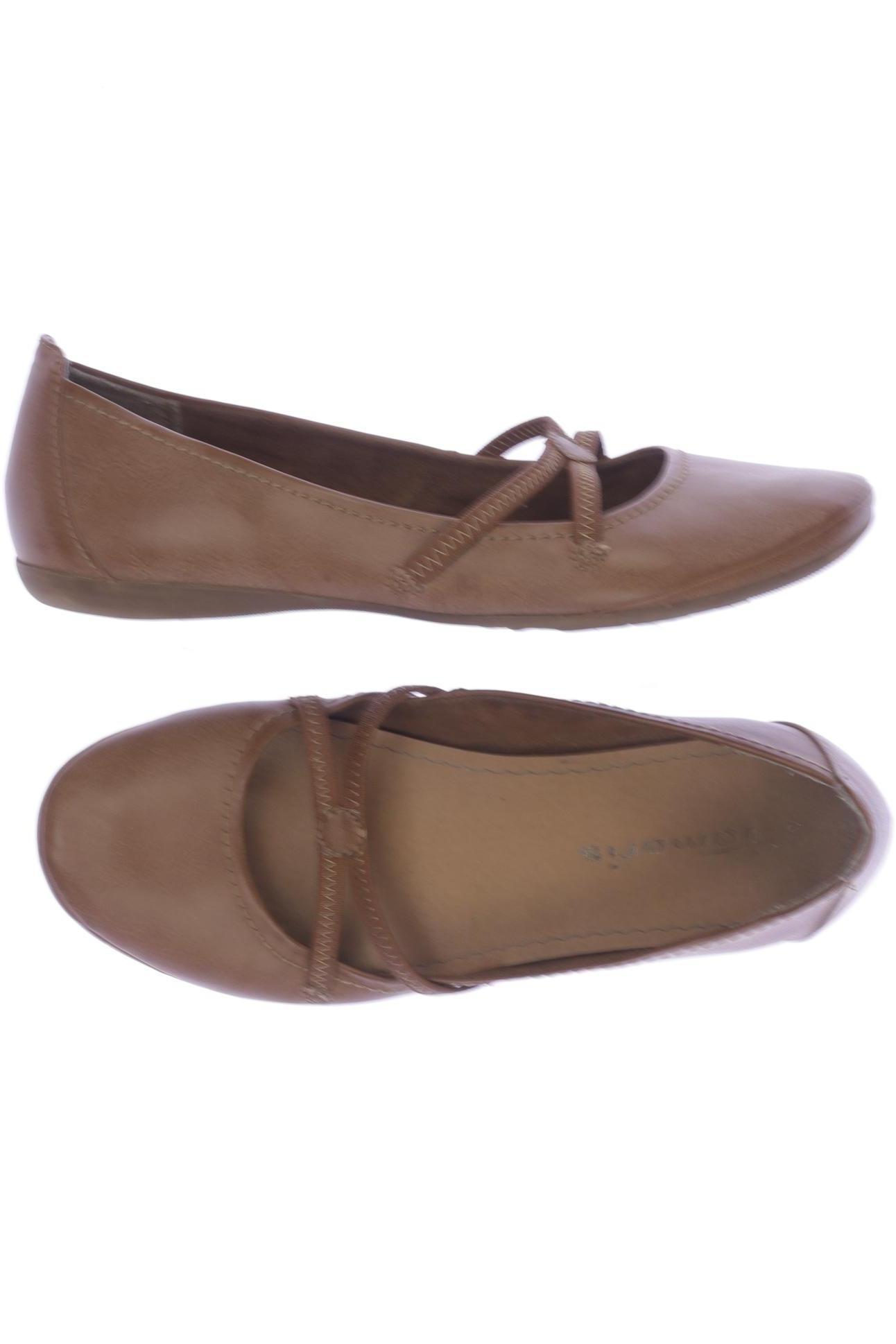 

Tamaris Damen Ballerinas, braun, Gr. 39