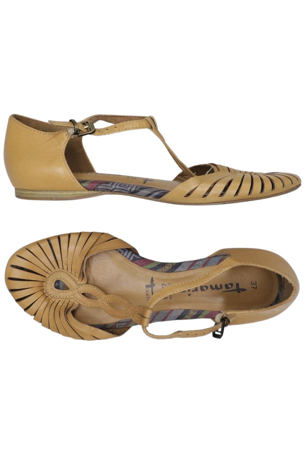 

Tamaris Damen Ballerinas, beige, Gr. 37