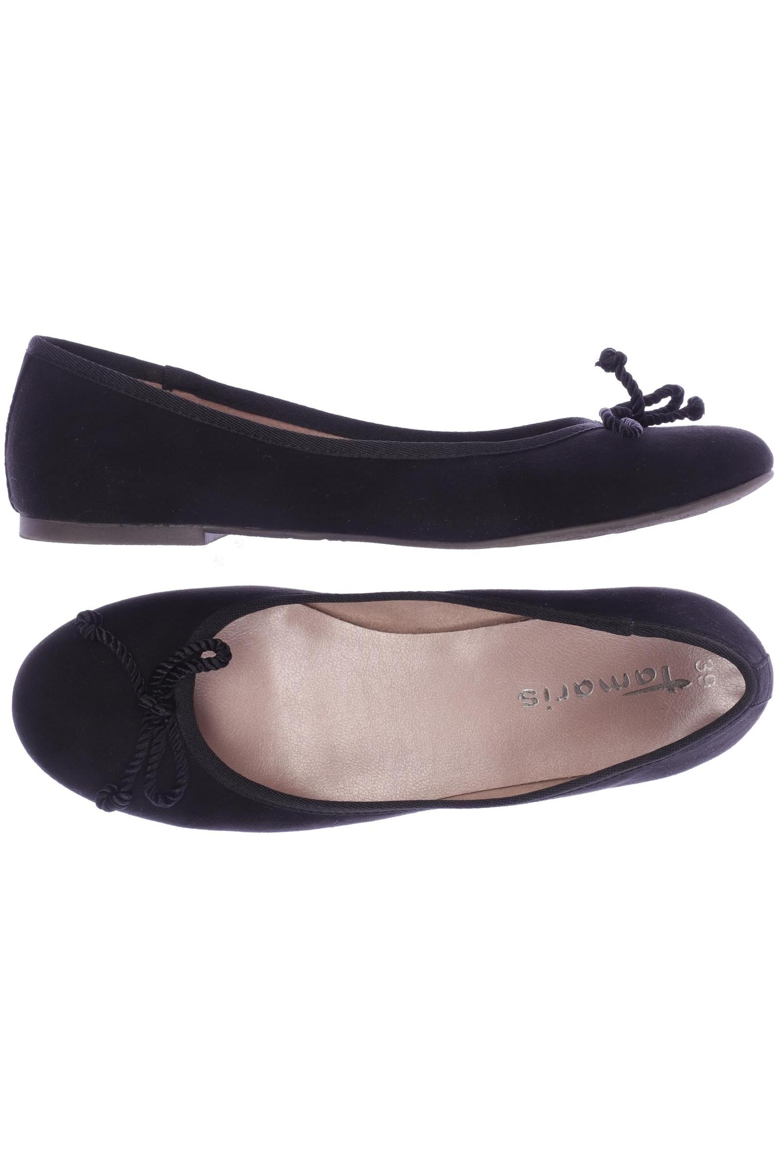 

Tamaris Damen Ballerinas, schwarz, Gr. 39